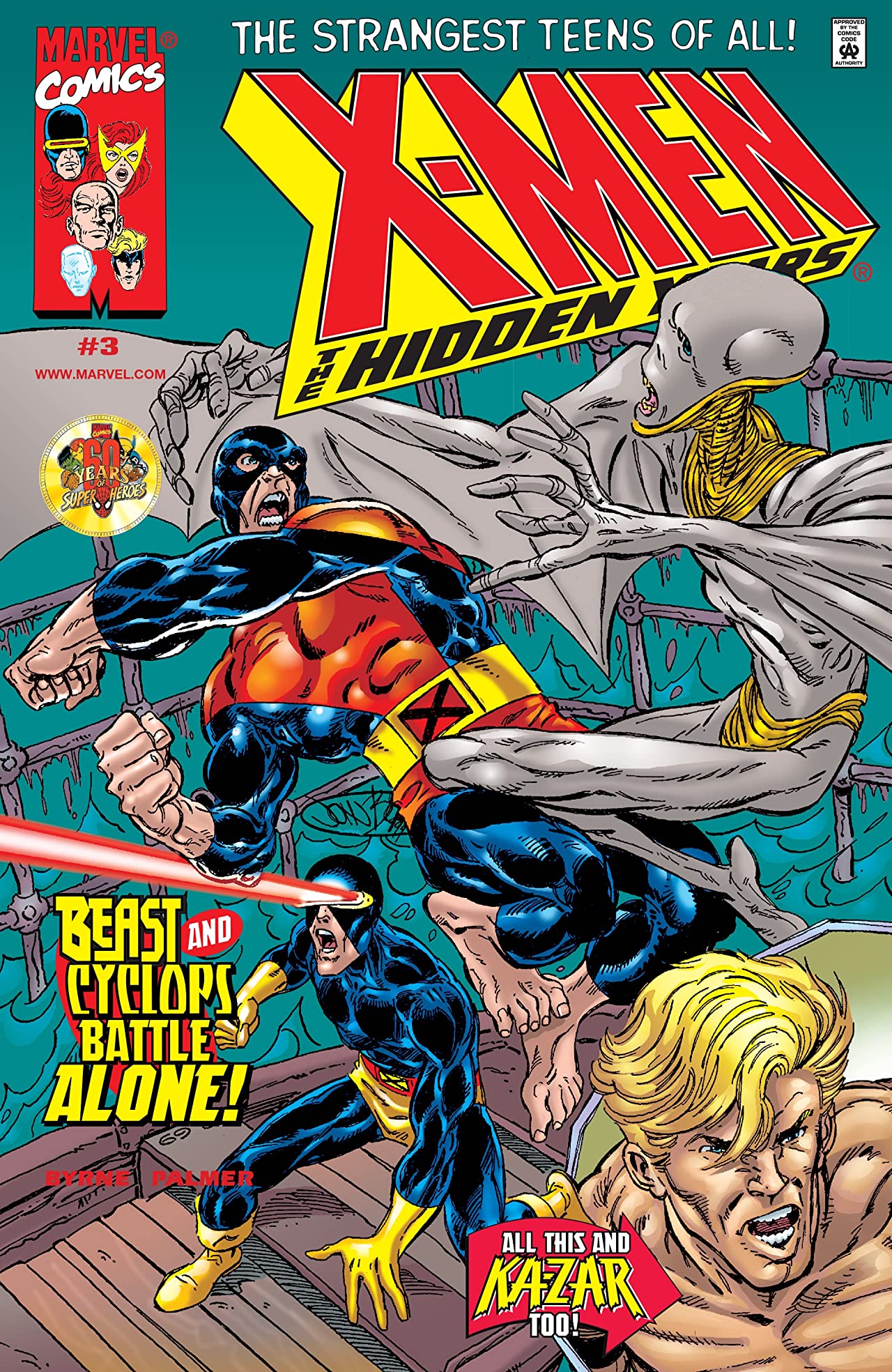 Cover of X-Men The Hidden Years #3