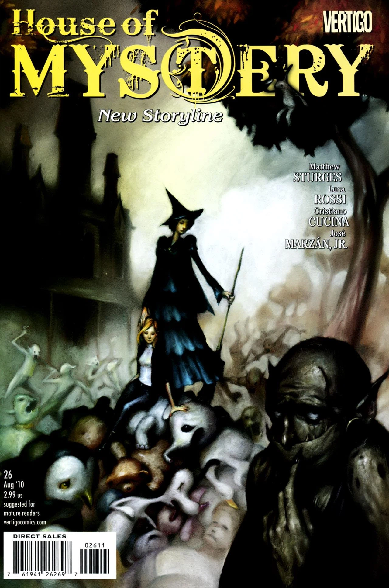 House of Mystery (2008) #26 cover