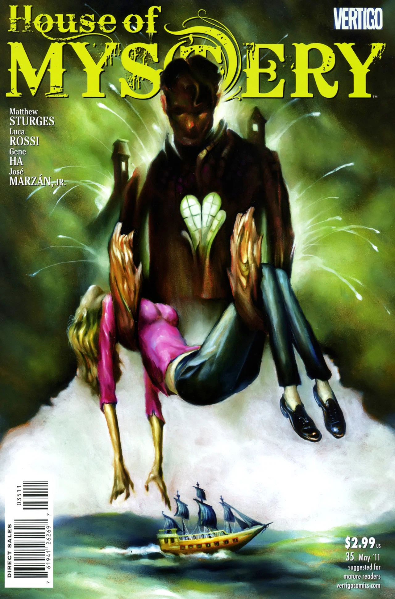 House of Mystery (2008) #35 cover