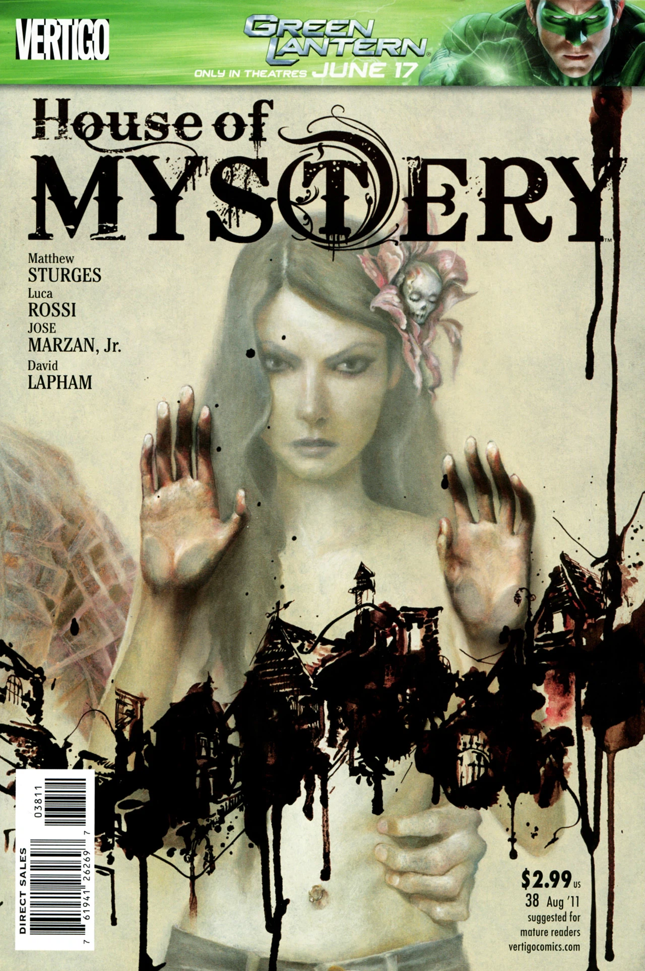 House of Mystery (2008) #38 cover