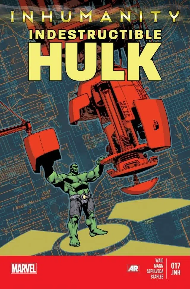 Cover of Indestructible Hulk #17 (17.INH)