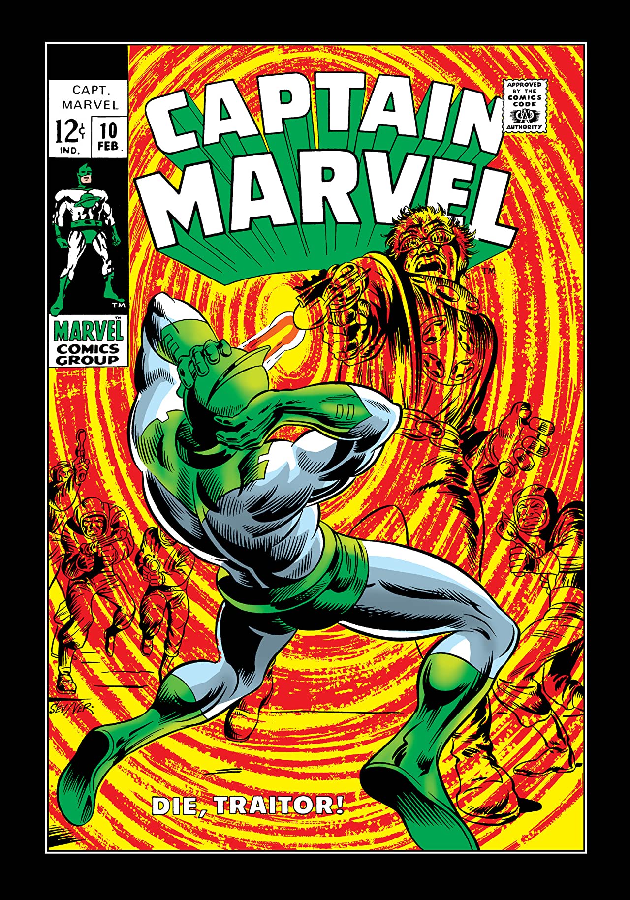 Captain Marvel (1968) #10