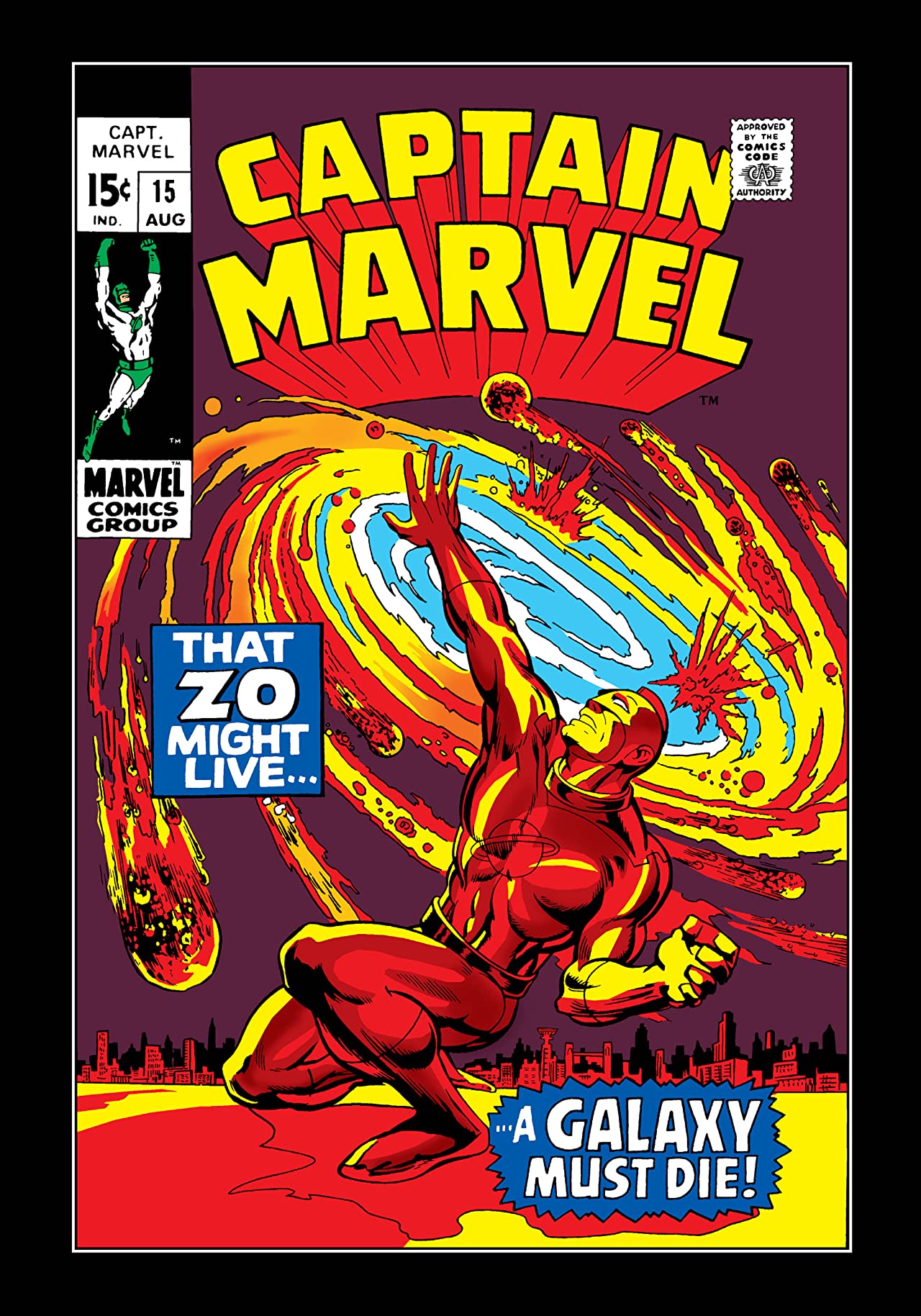 Captain Marvel (1968) #15