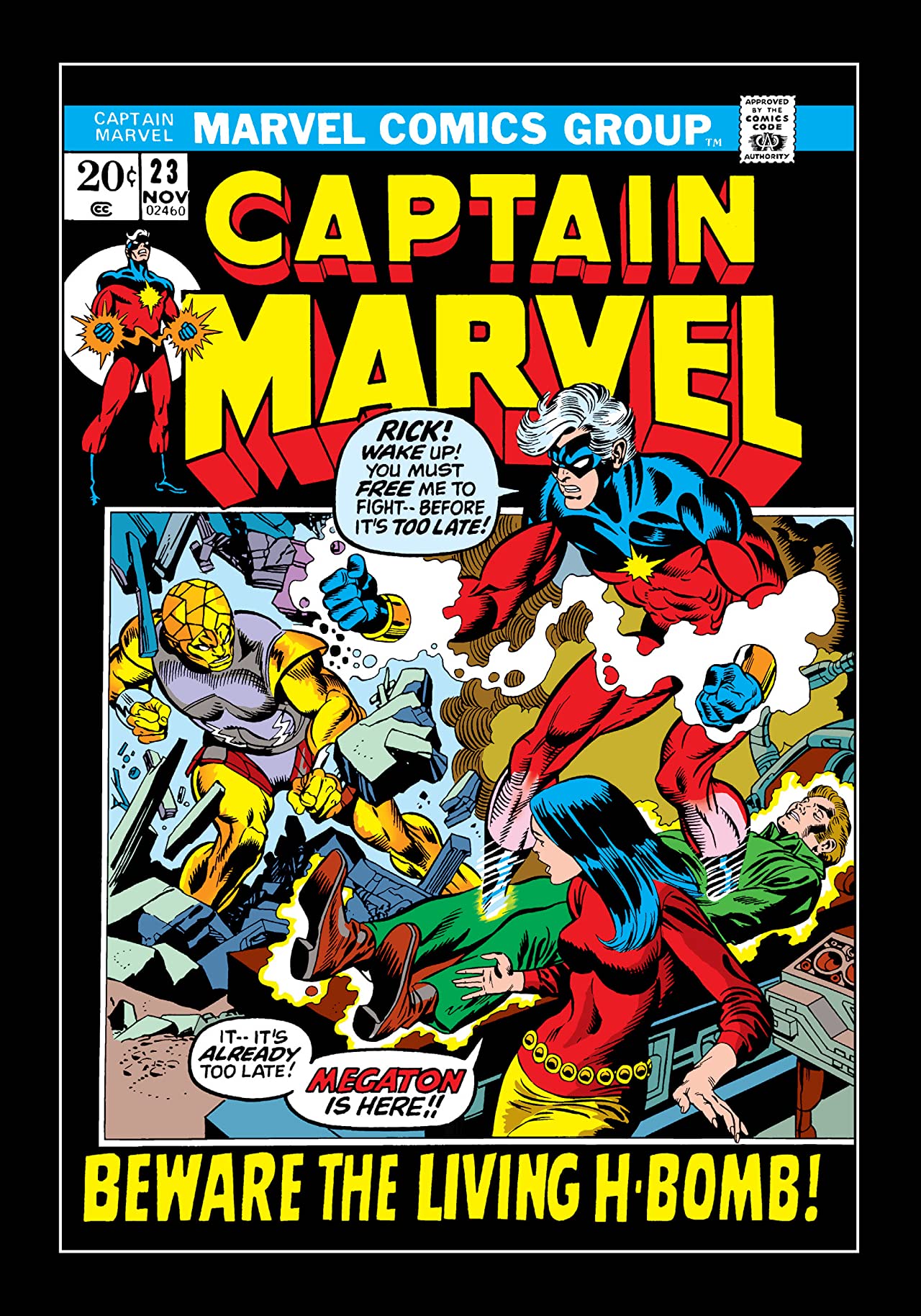 Captain Marvel (1968) #23