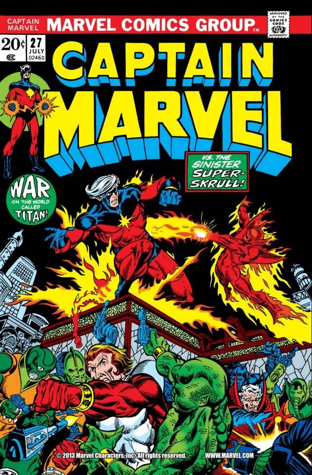 Captain Marvel (1968) #27