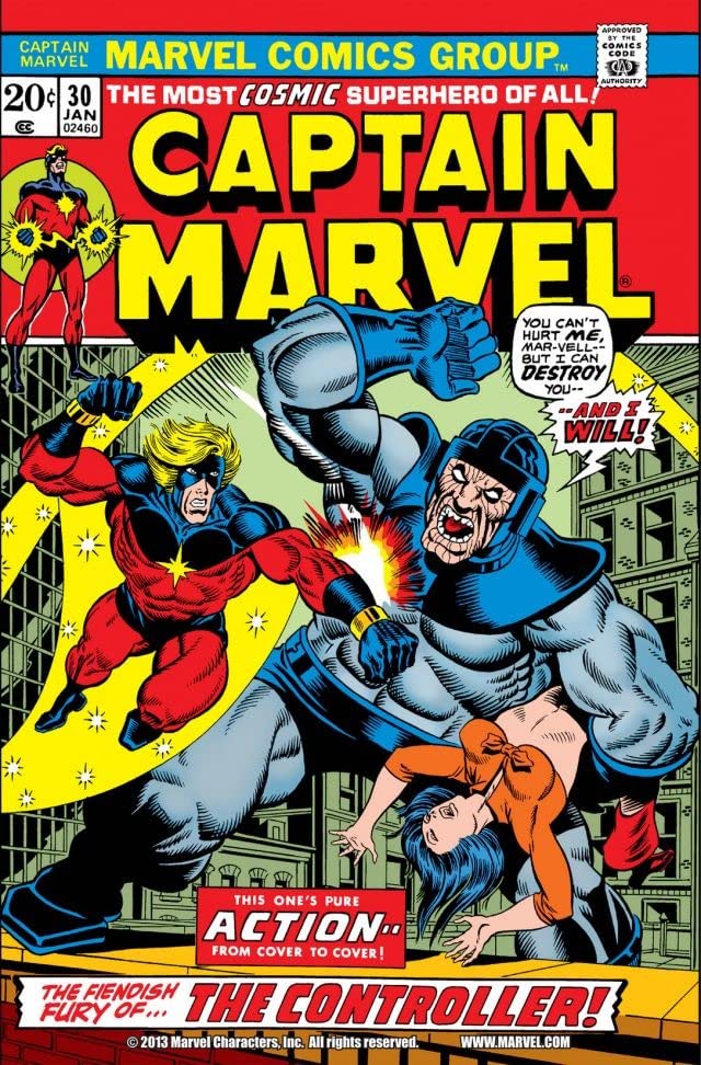 Captain Marvel (1968) #30