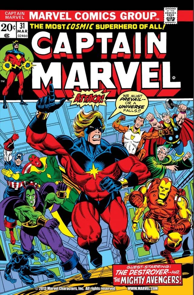 Captain Marvel (1968) #31