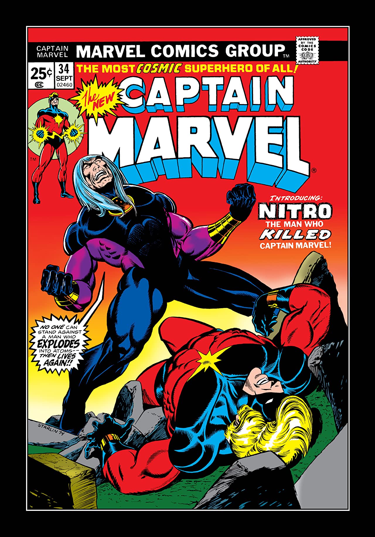 Captain Marvel (1968) #34