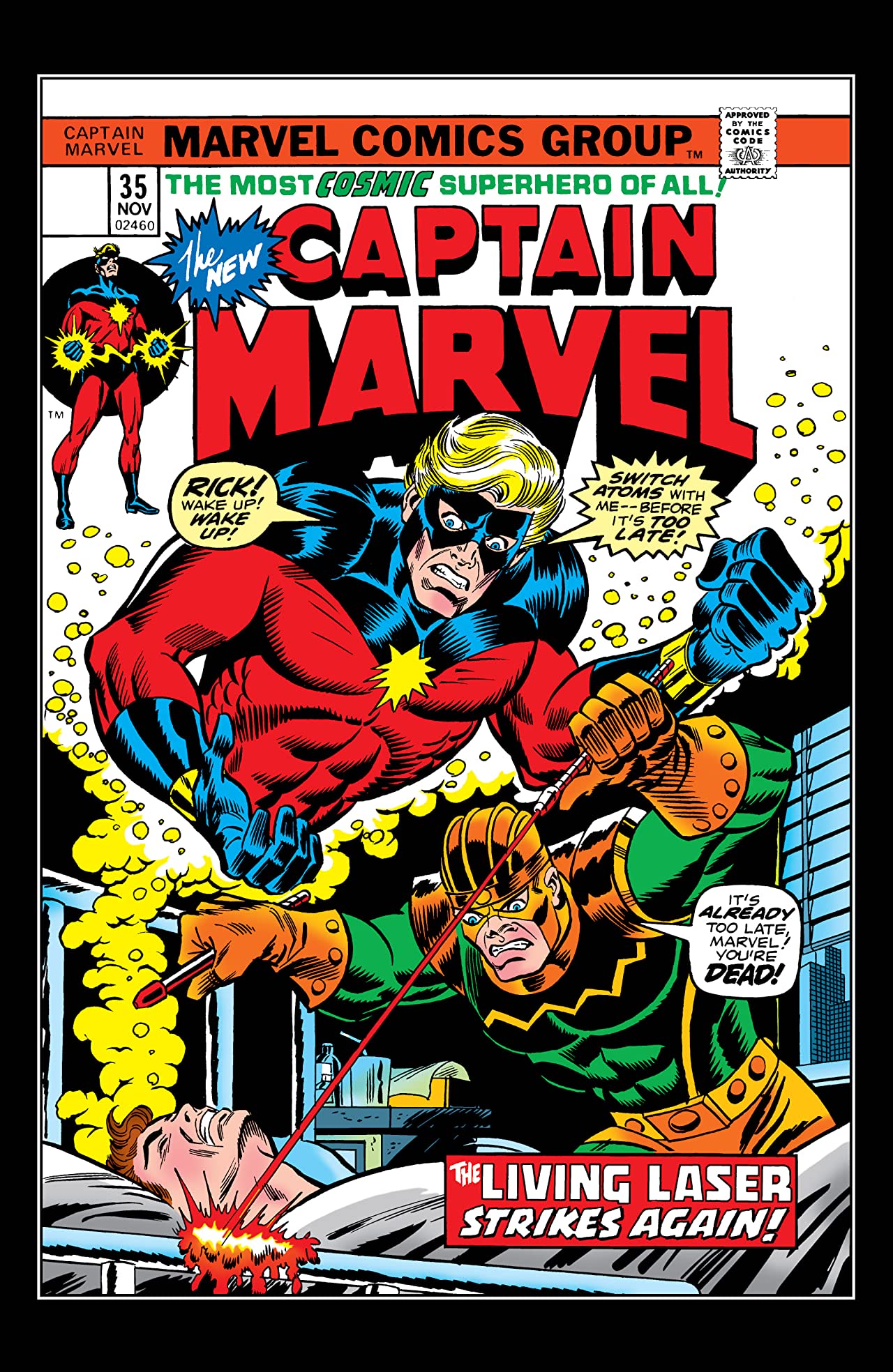 Captain Marvel (1968) #35