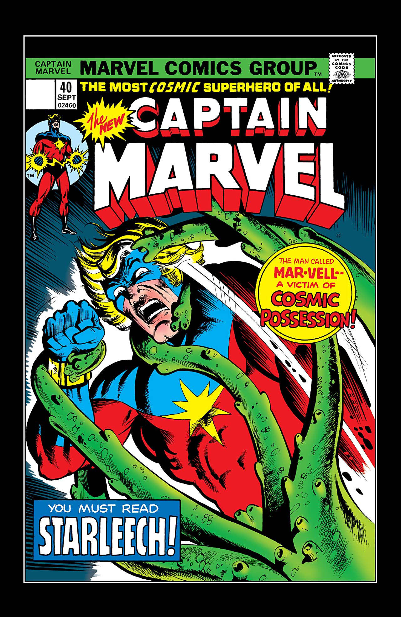 Captain Marvel (1968) #40