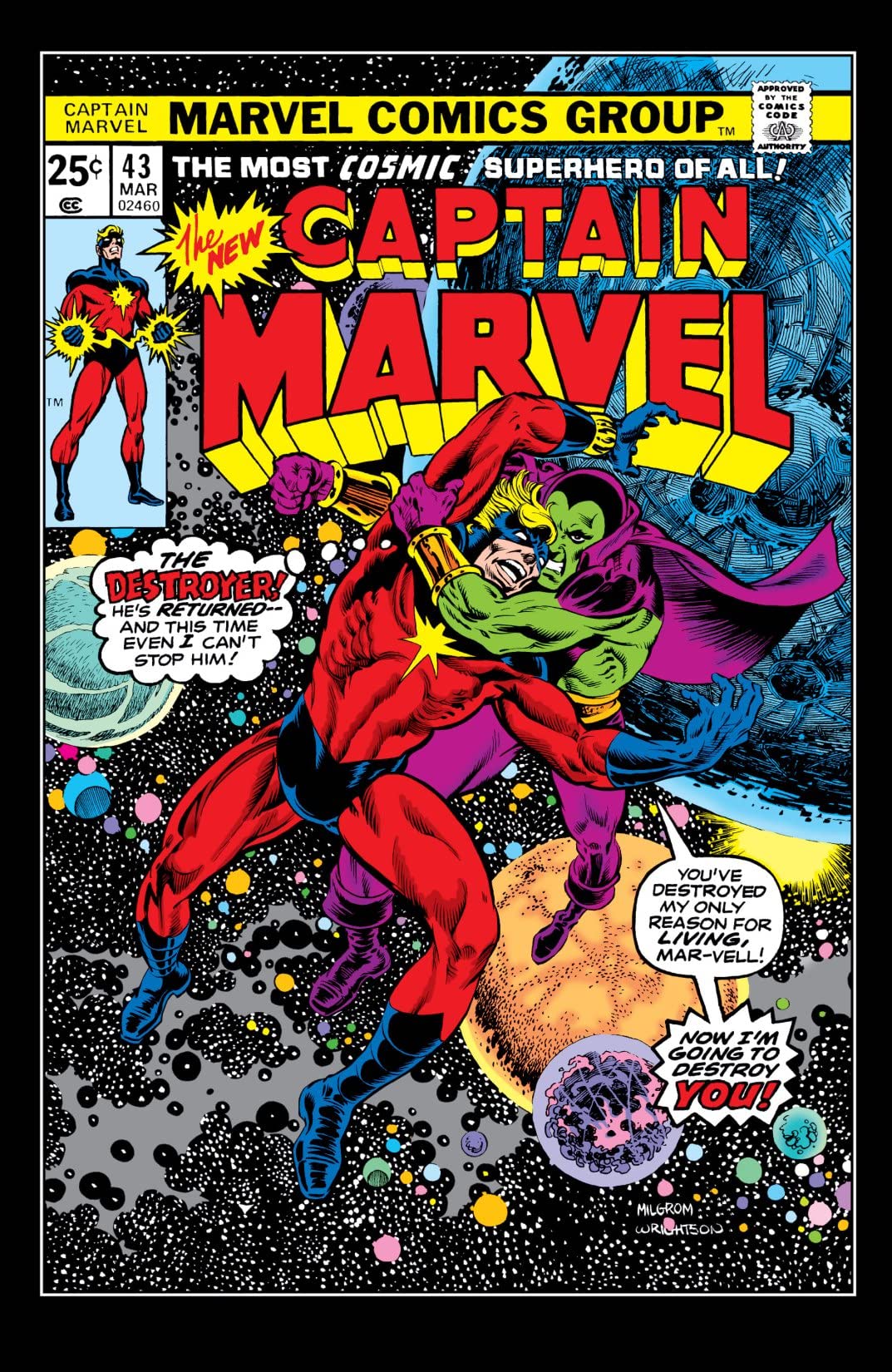 Captain Marvel (1968) #43