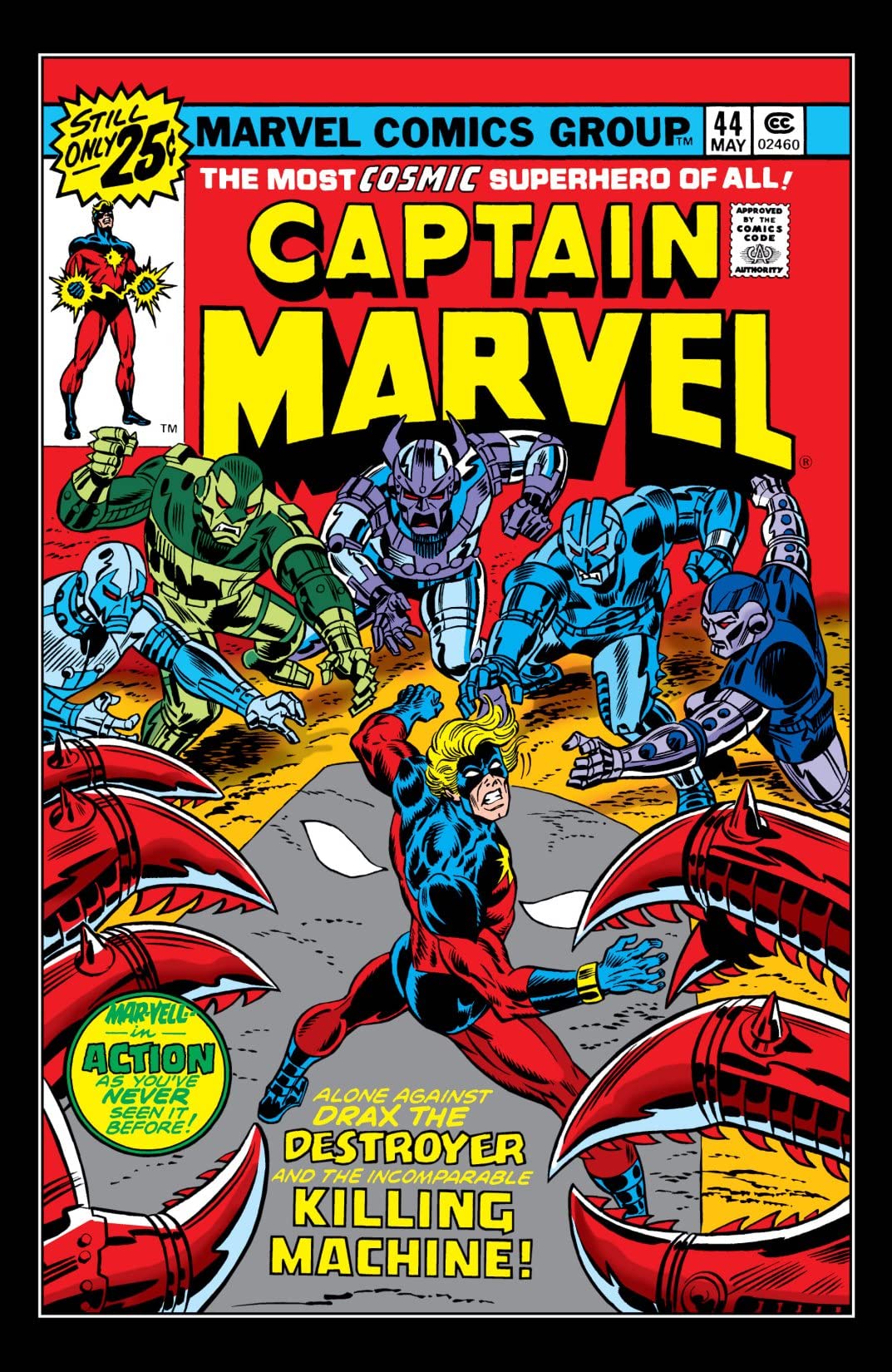 Captain Marvel (1968) #44