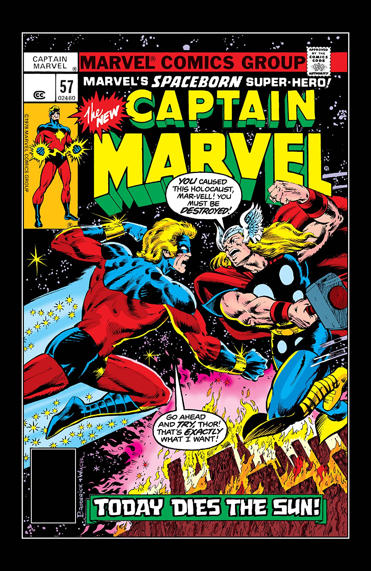 Captain Marvel (1968) #57