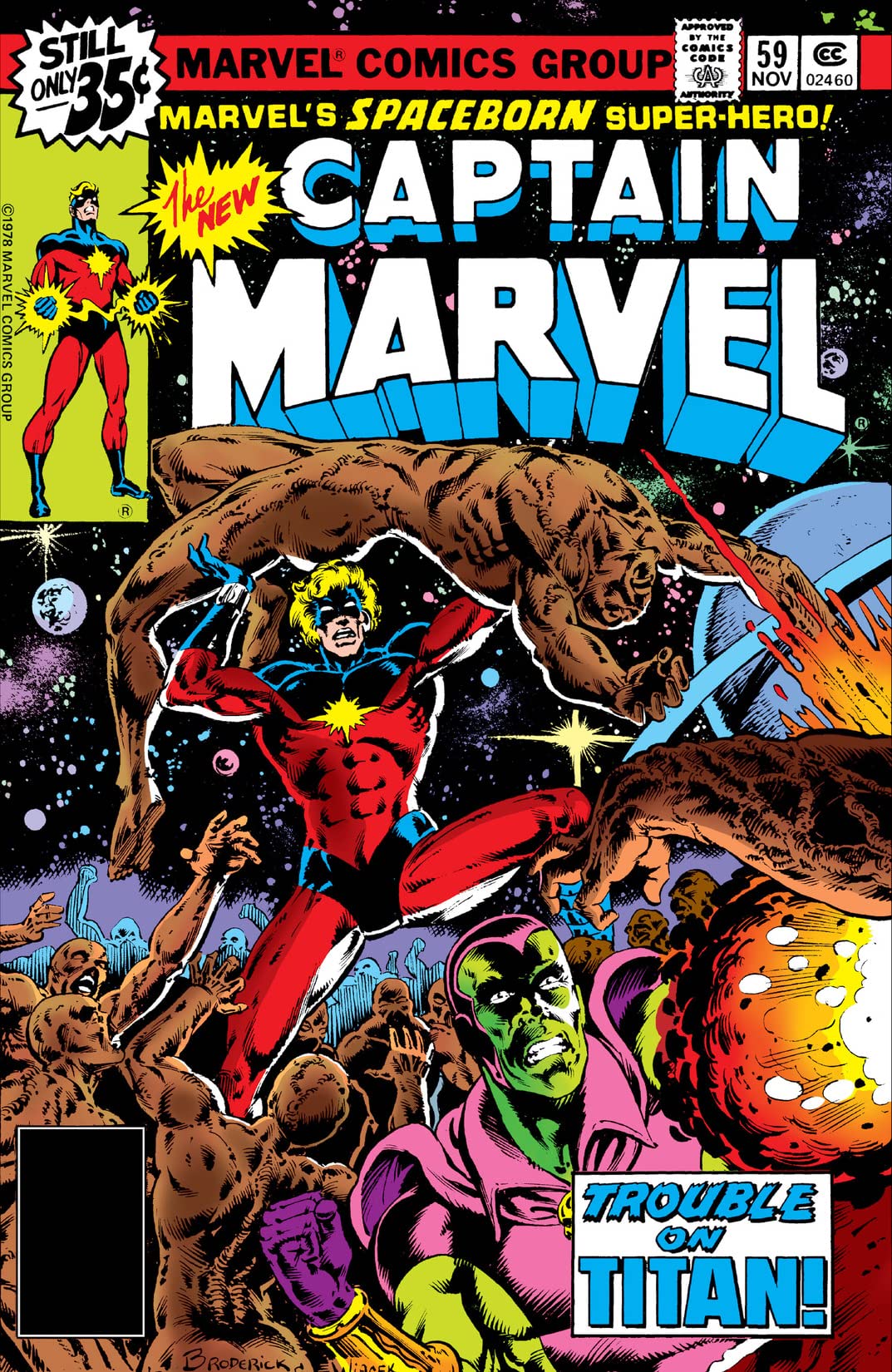 Captain Marvel (1968) #59