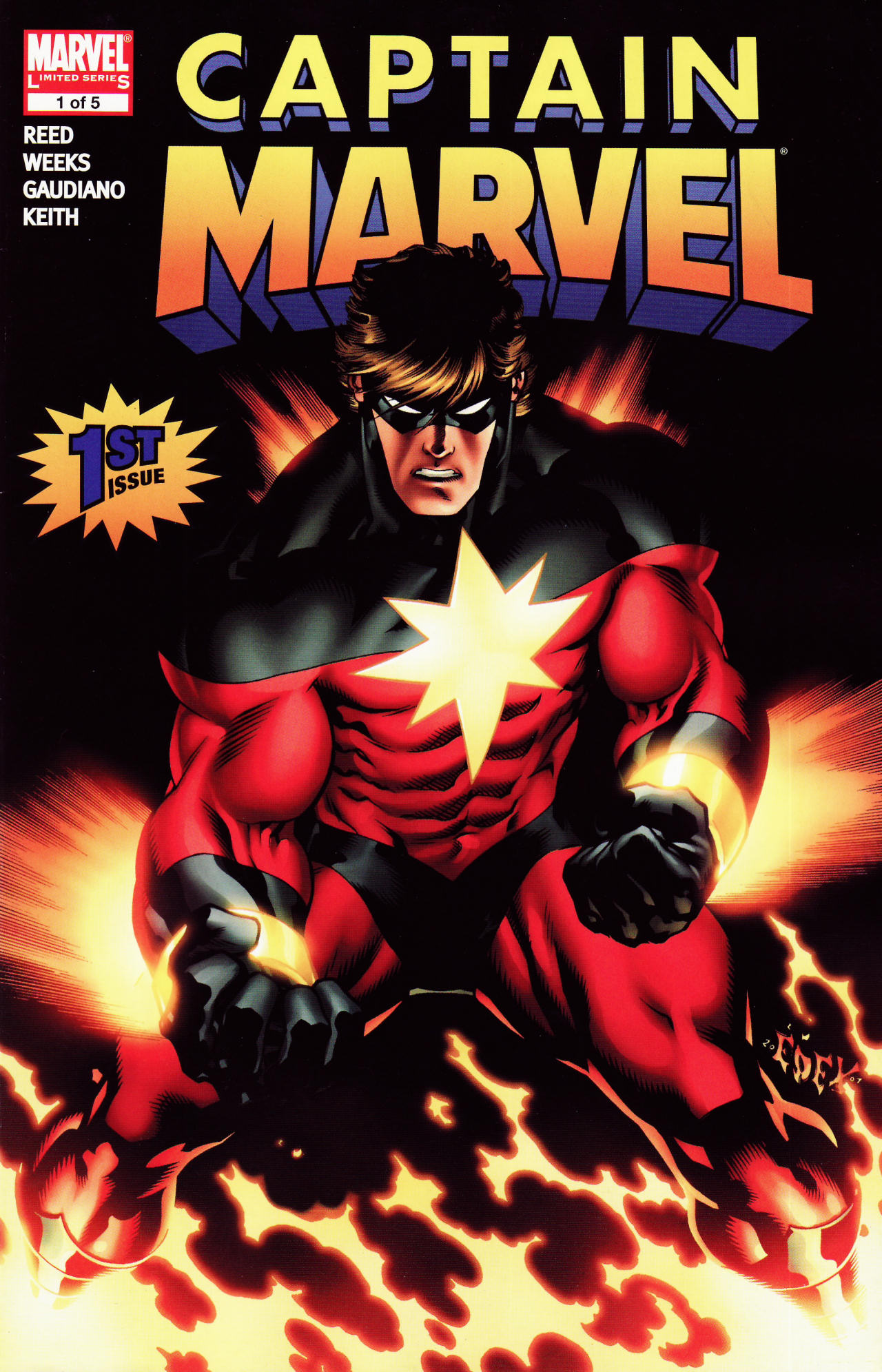 Captain Marvel (2008) #1