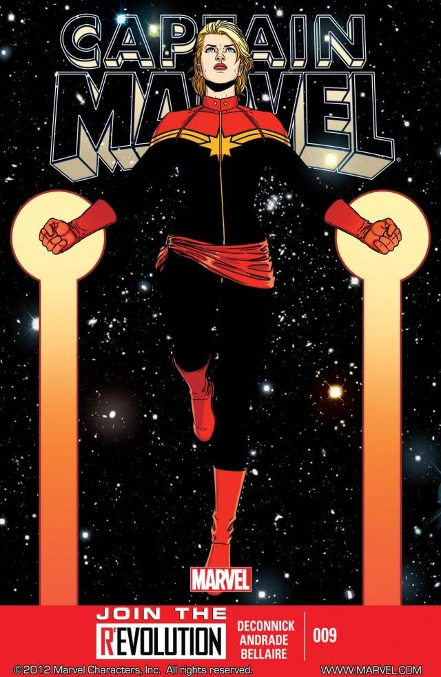 Captain Marvel (2012) #9 cover