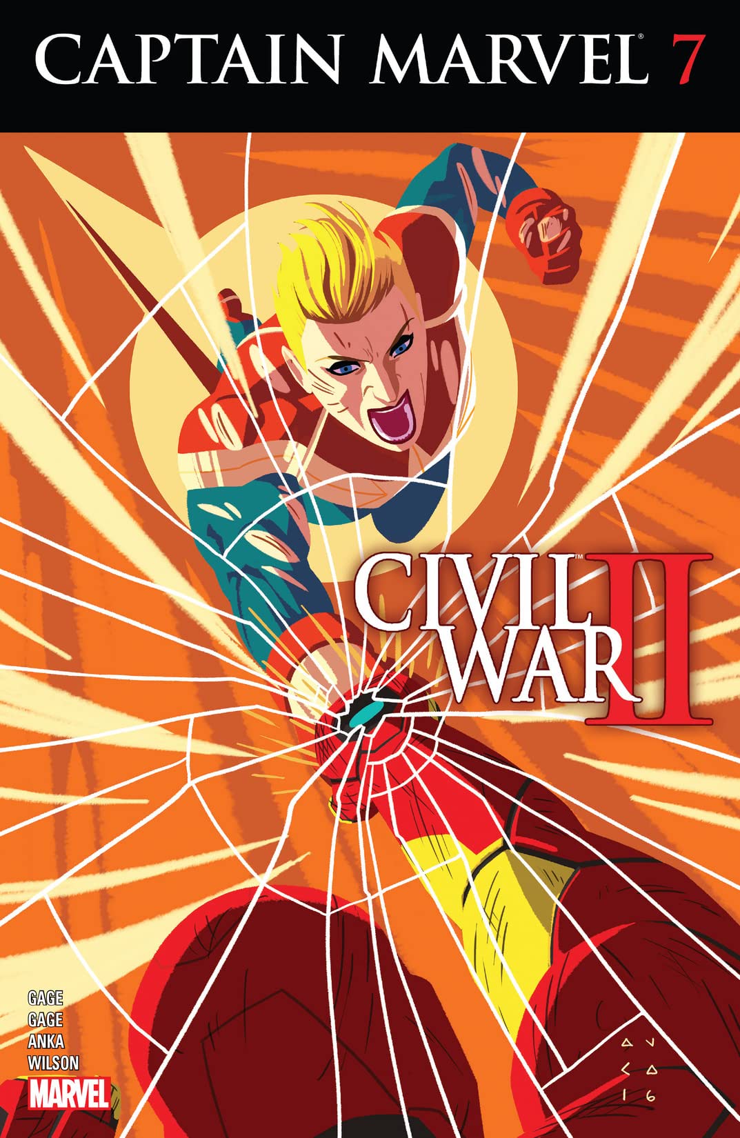 Cover of Captain Marvel #7