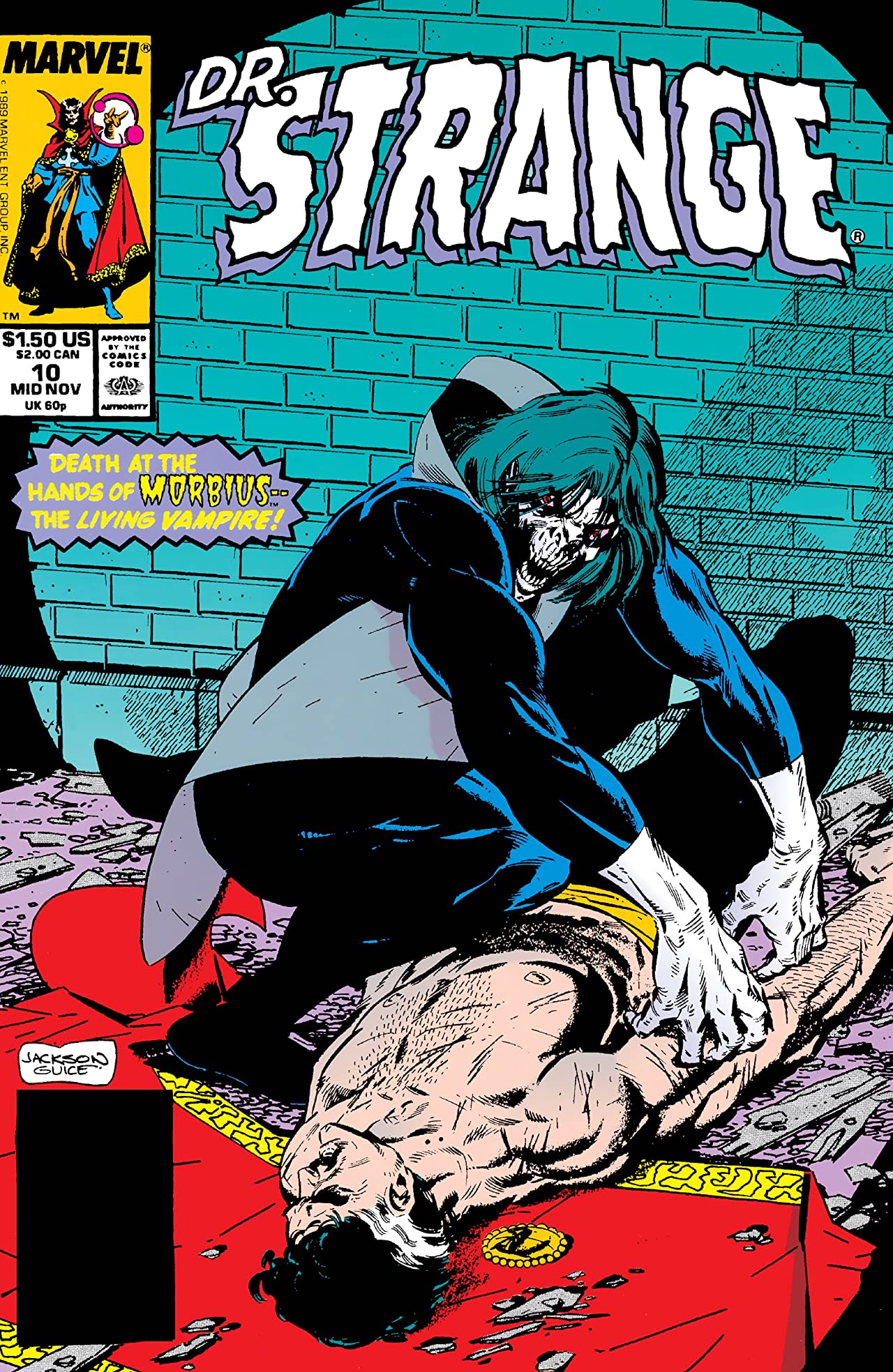 Doctor Strange, Sorcerer Supreme (1988) #10 cover