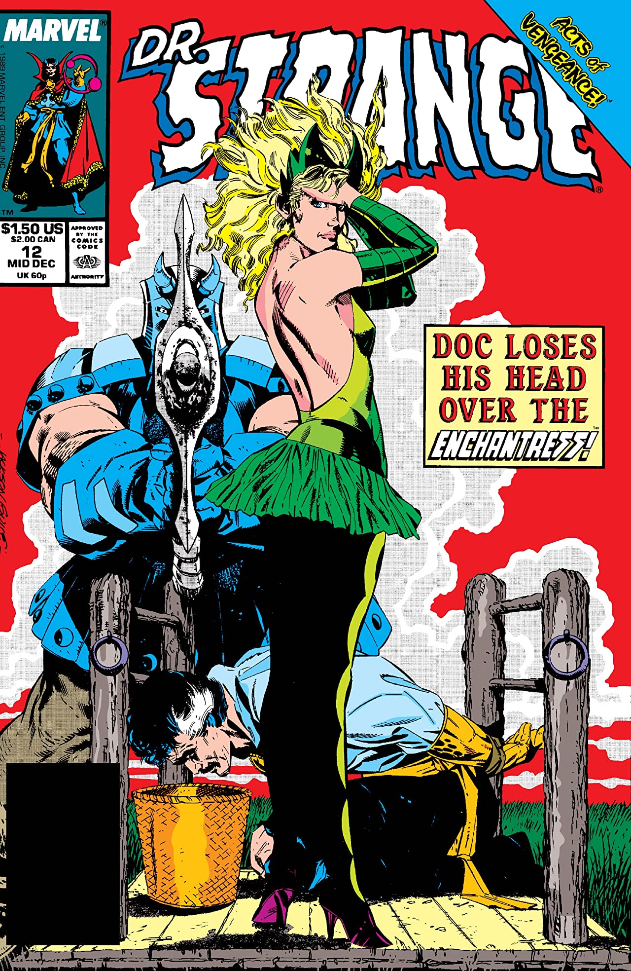 Doctor Strange, Sorcerer Supreme (1988) #12 cover