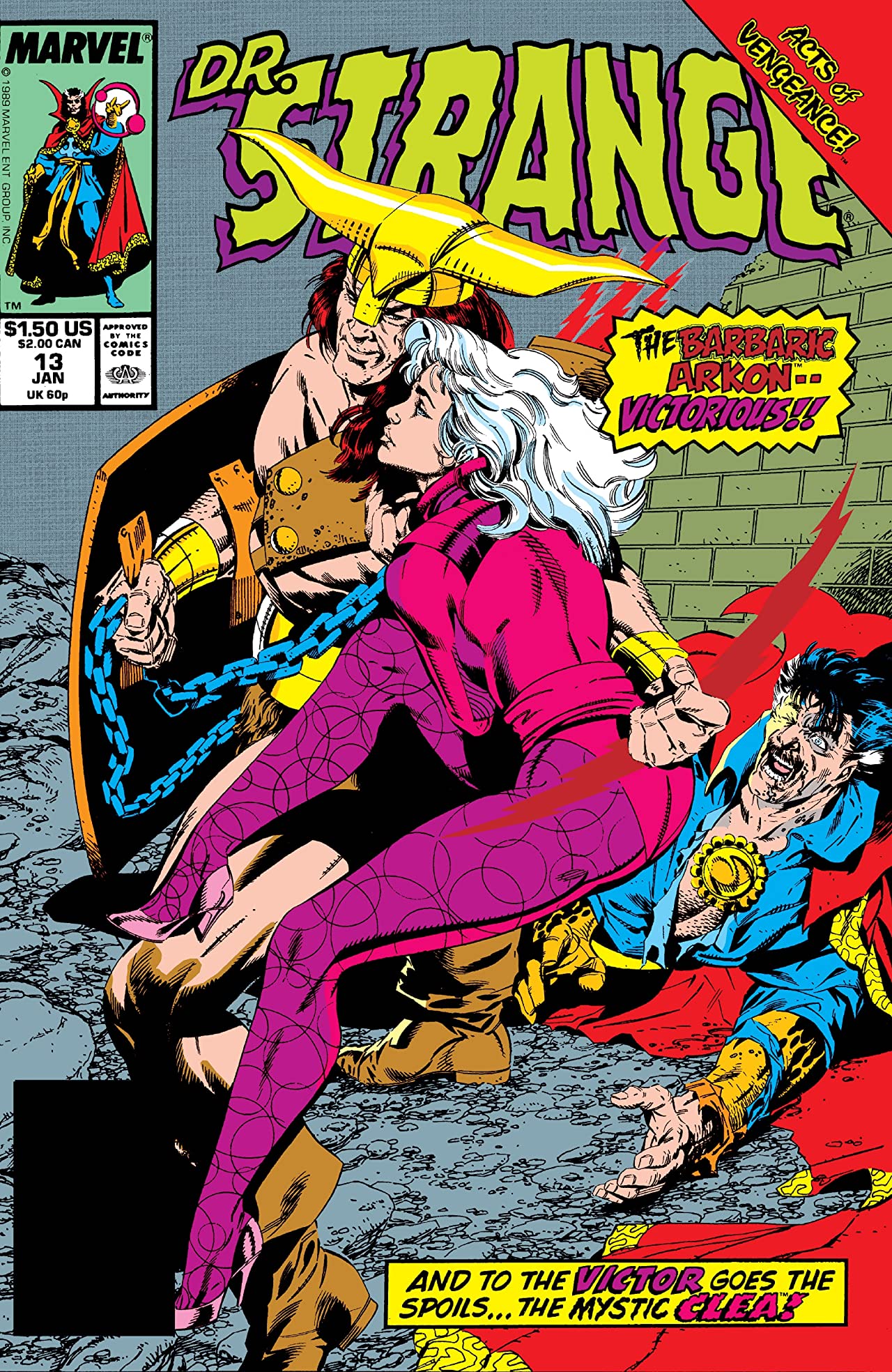 Doctor Strange, Sorcerer Supreme (1988) #13 cover