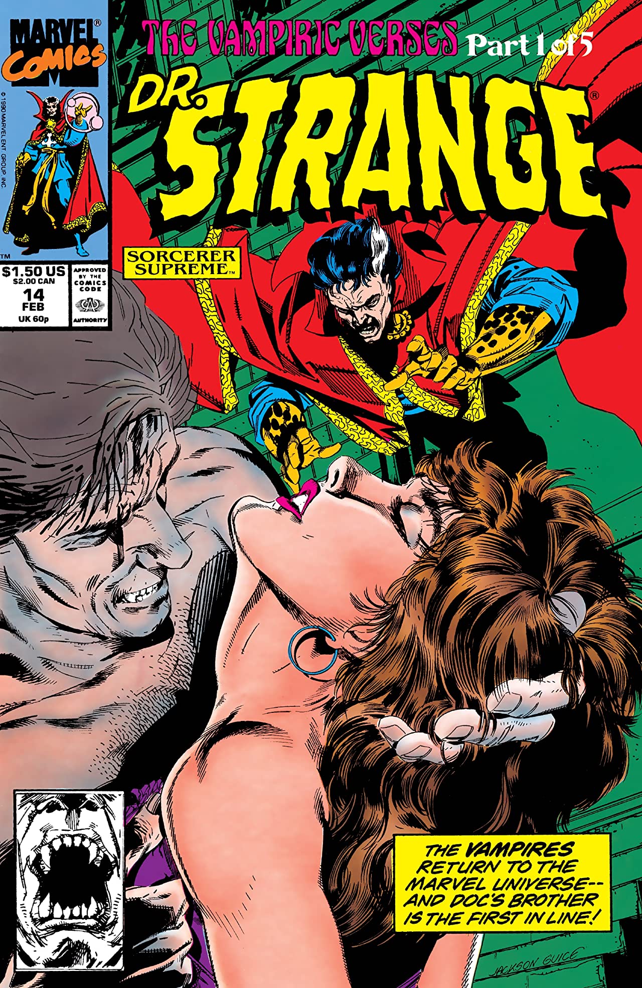 Doctor Strange, Sorcerer Supreme (1988) #14 cover