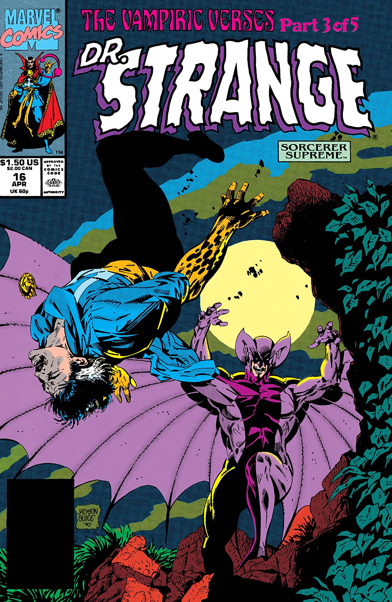 Doctor Strange, Sorcerer Supreme (1988) #16 cover