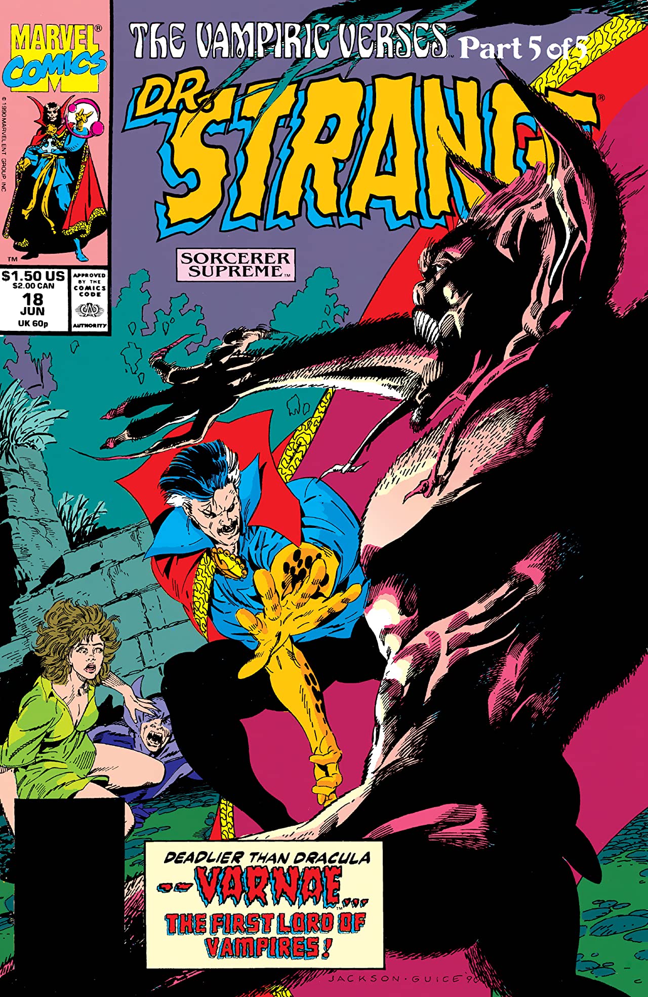 Doctor Strange, Sorcerer Supreme (1988) #18 cover