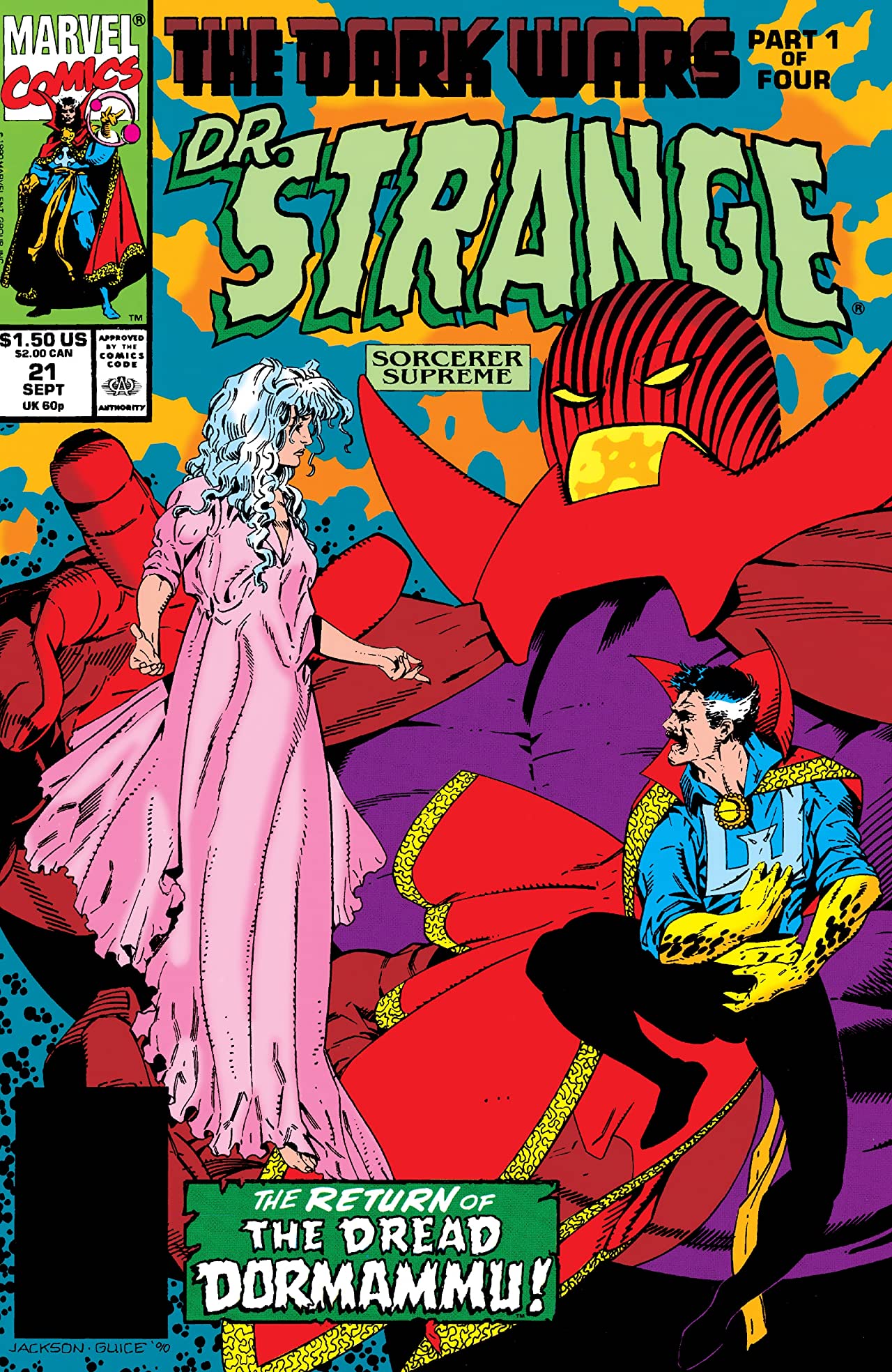 Doctor Strange, Sorcerer Supreme (1988) #21 cover