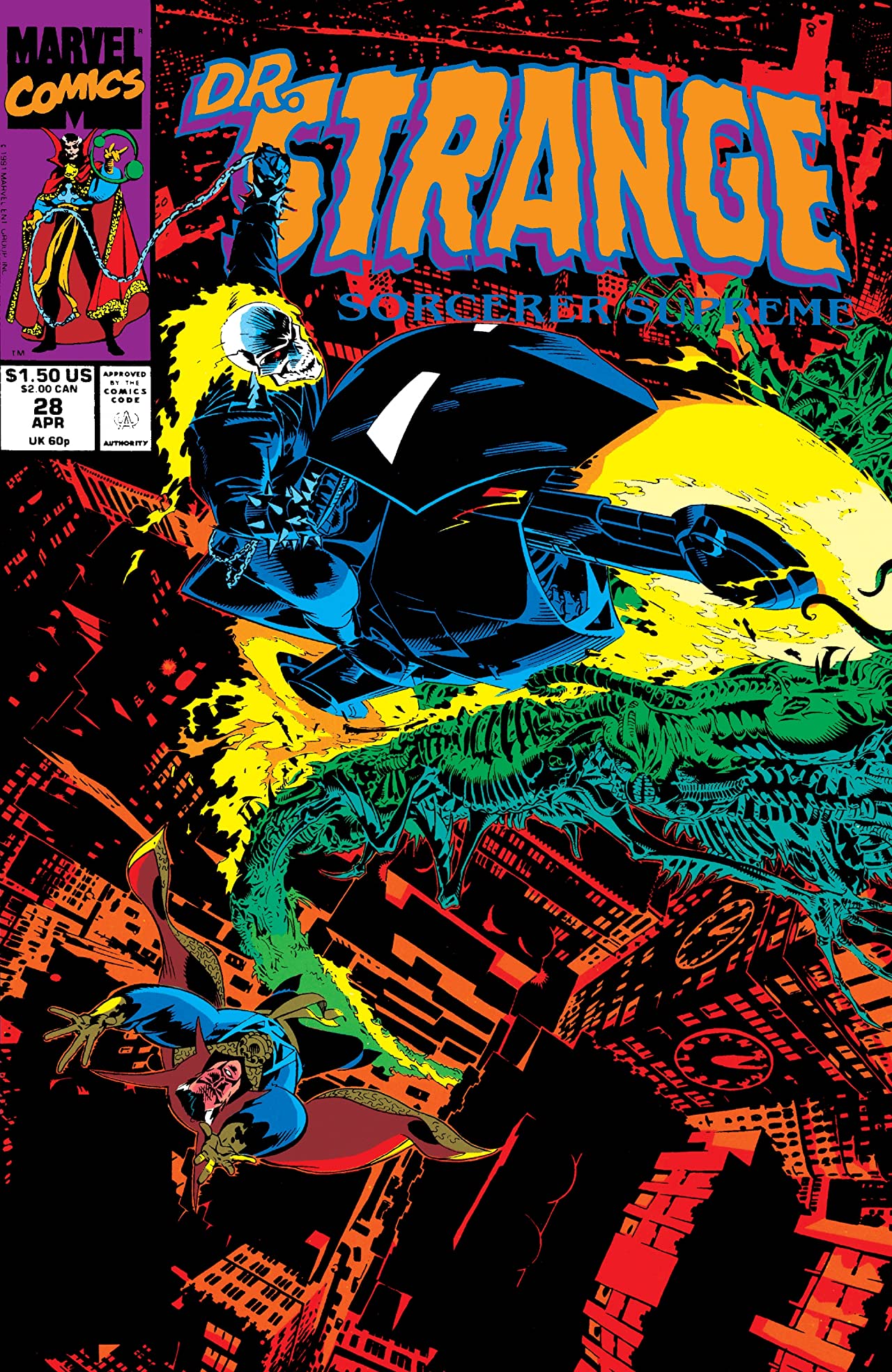 Doctor Strange, Sorcerer Supreme (1988) #28 cover