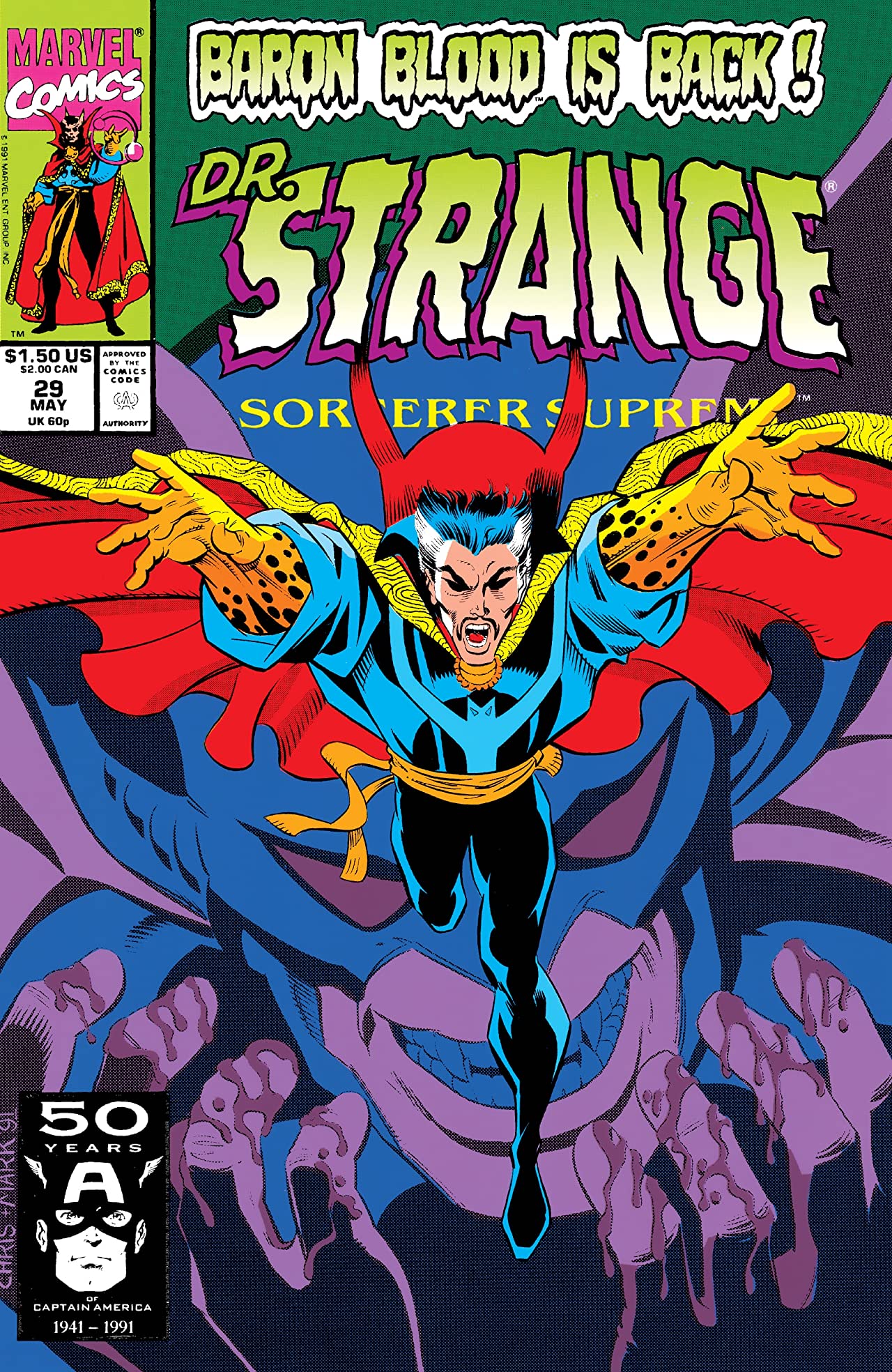 Doctor Strange, Sorcerer Supreme (1988) #29 cover