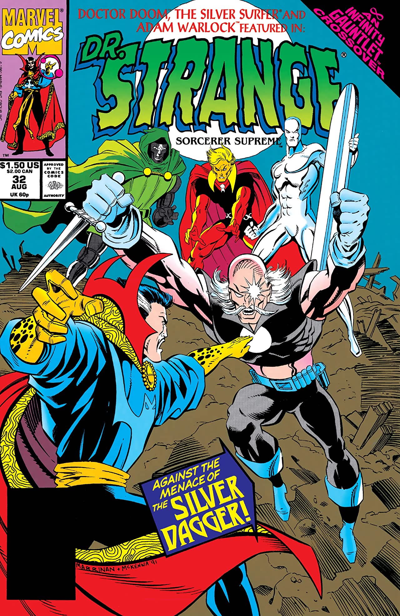 Doctor Strange, Sorcerer Supreme (1988) #32 cover