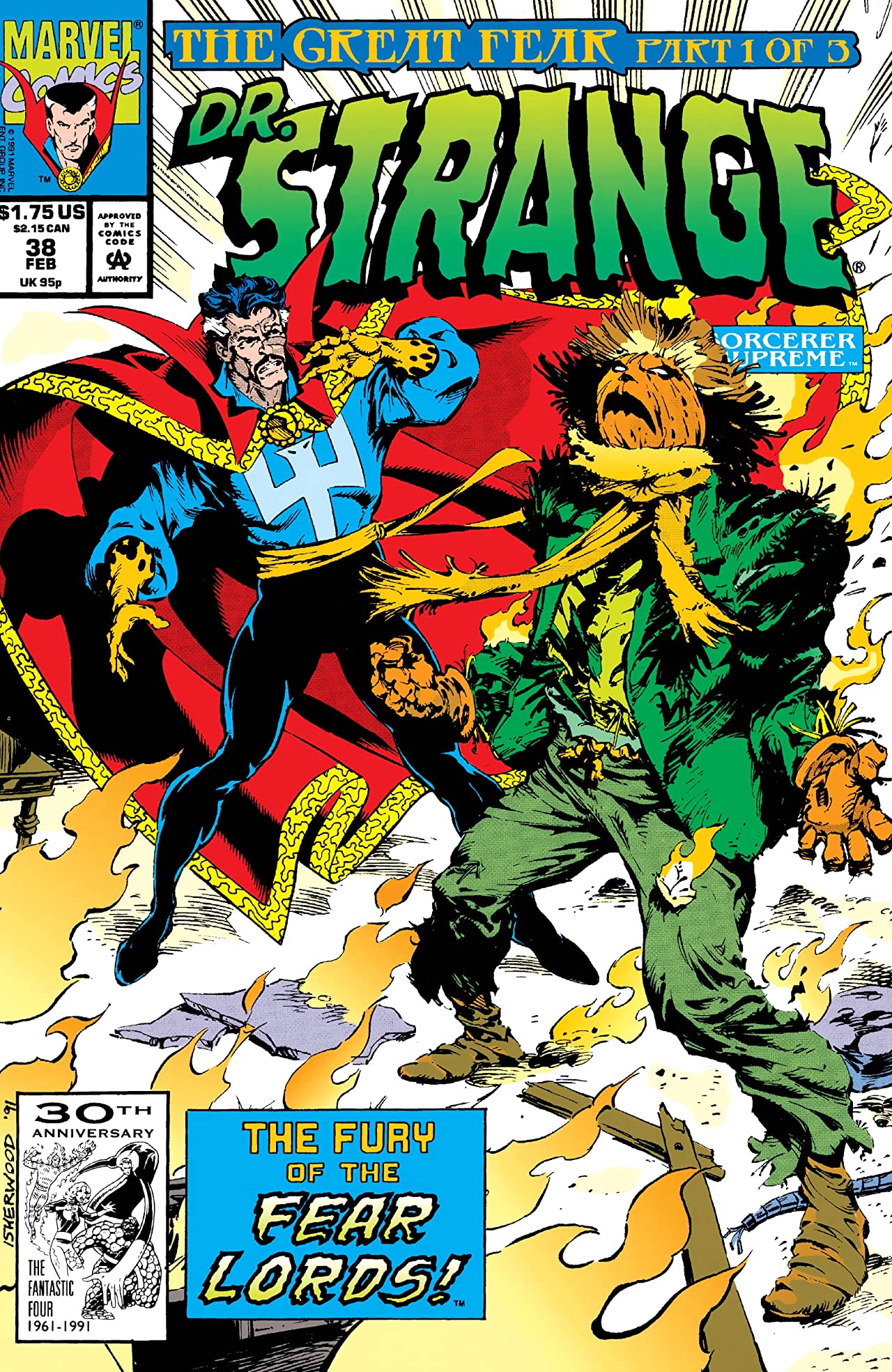 Doctor Strange, Sorcerer Supreme (1988) #38 cover
