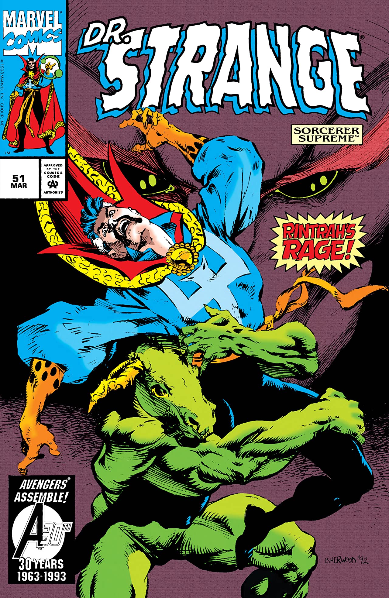 Doctor Strange, Sorcerer Supreme (1988) #51 cover