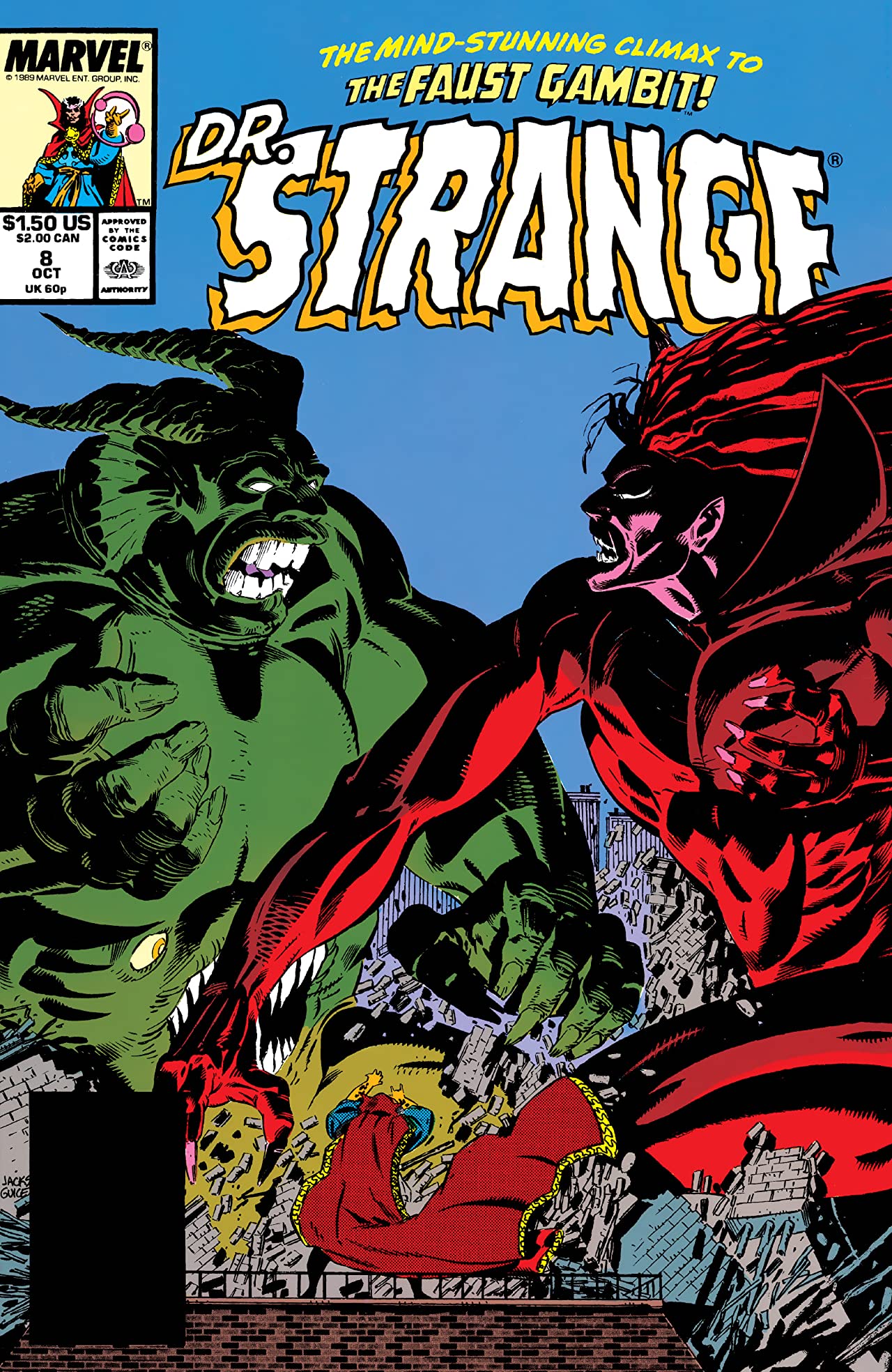 Doctor Strange, Sorcerer Supreme (1988) #8 cover