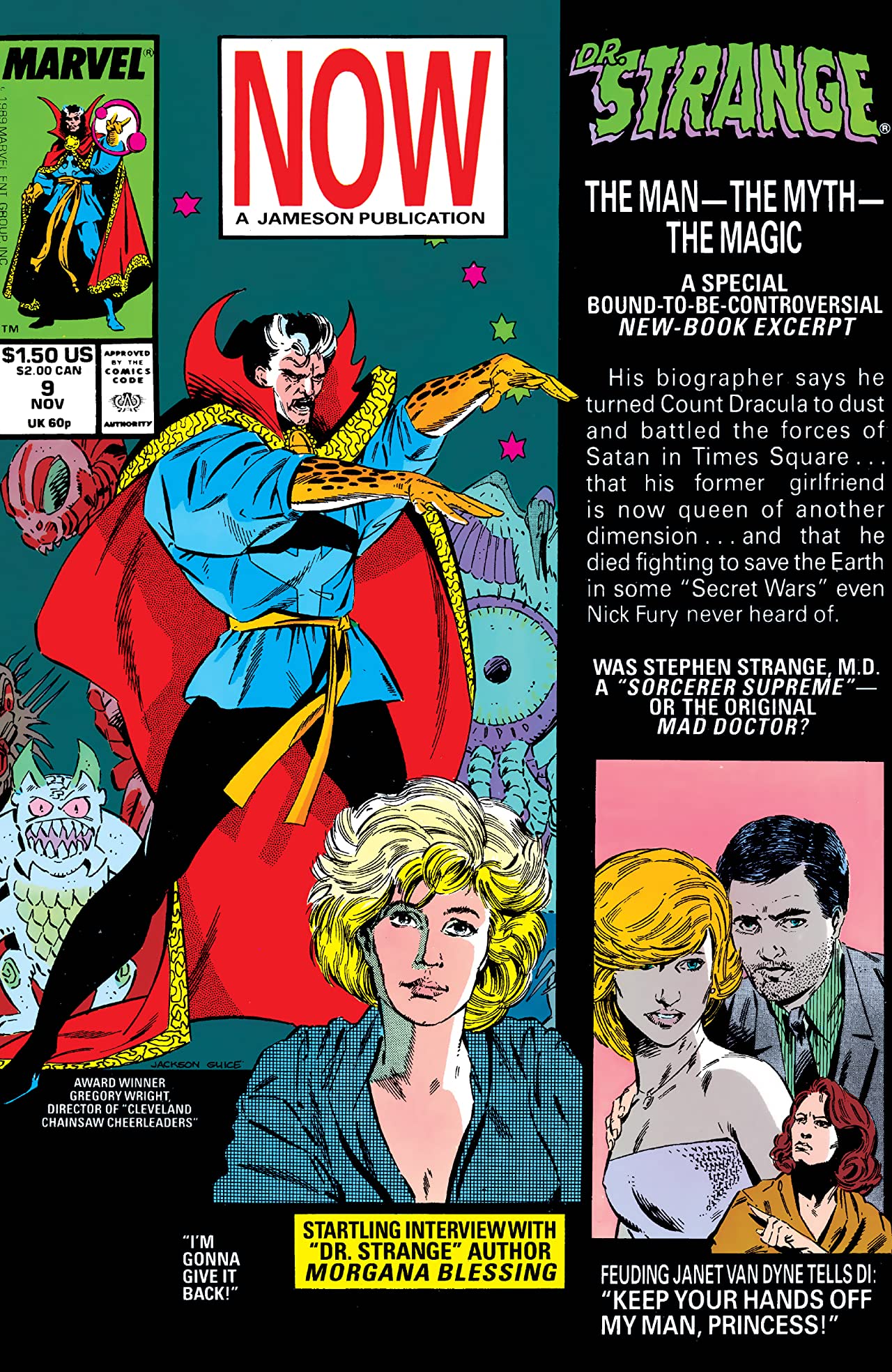 Doctor Strange, Sorcerer Supreme (1988) #9 cover