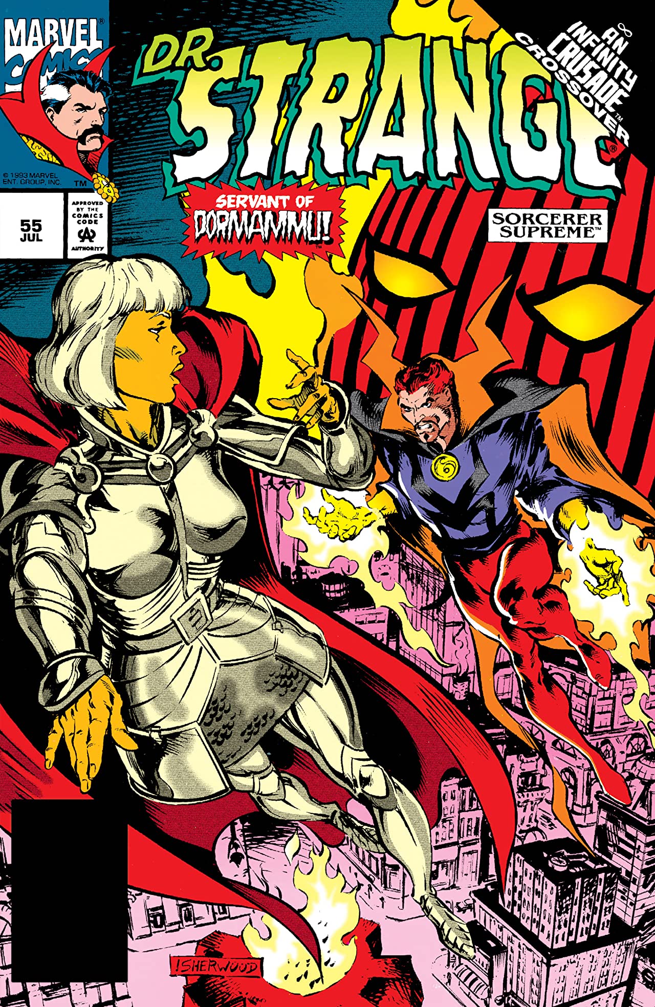 Doctor Strange, Sorcerer Supreme (1988) #55 cover