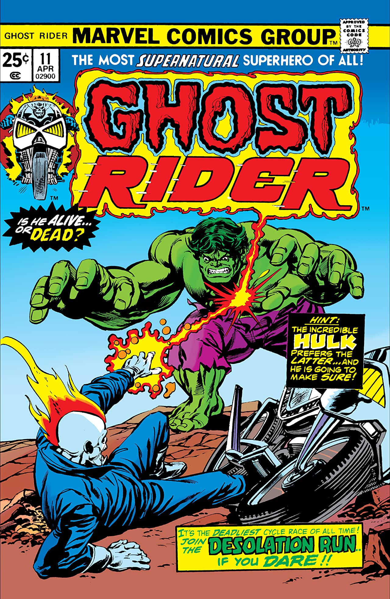 Ghost Rider (1973) #11 cover