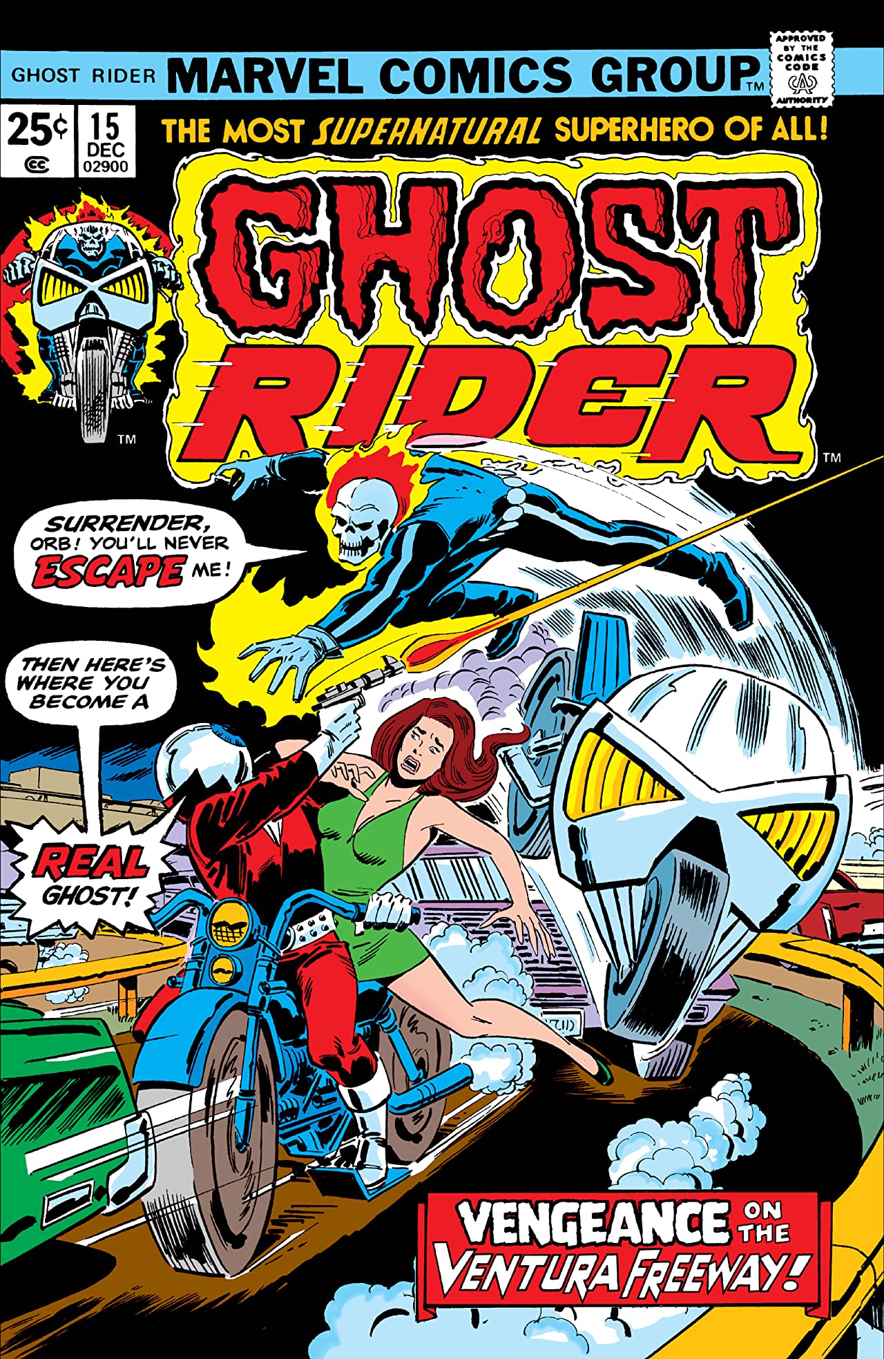 Ghost Rider (1973) #15 cover