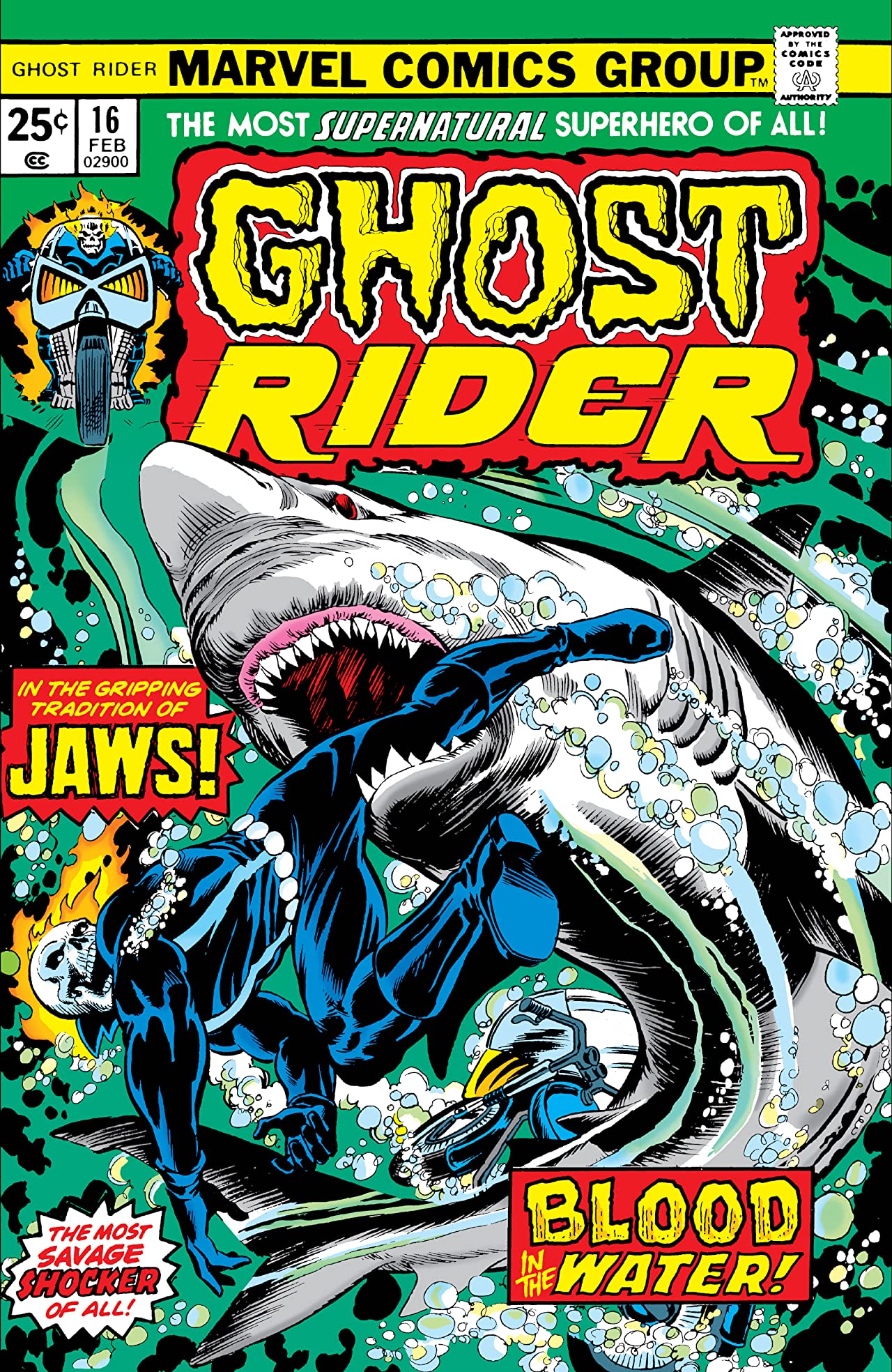Ghost Rider (1973) #16 cover