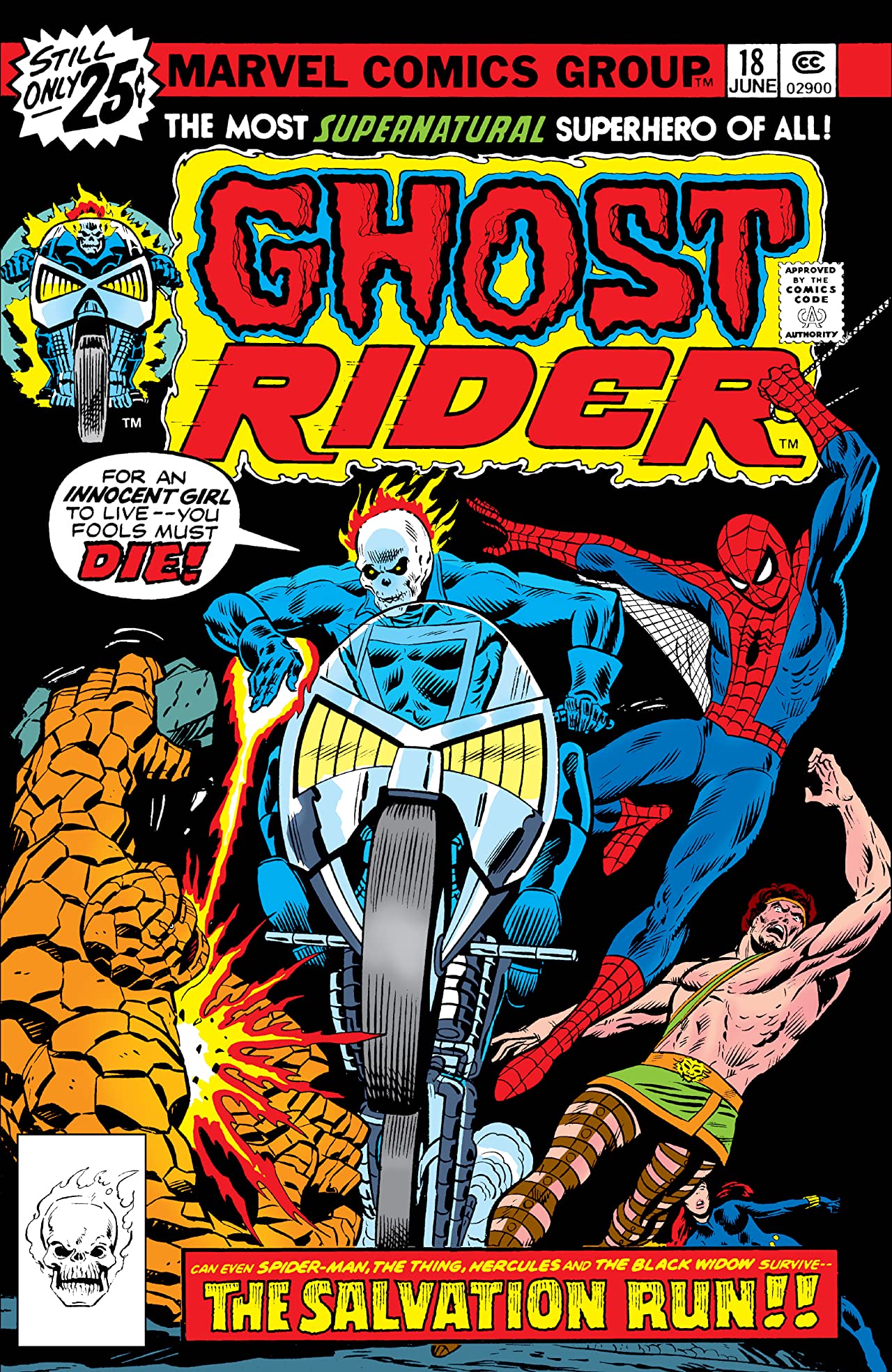 Ghost Rider (1973) #18 cover