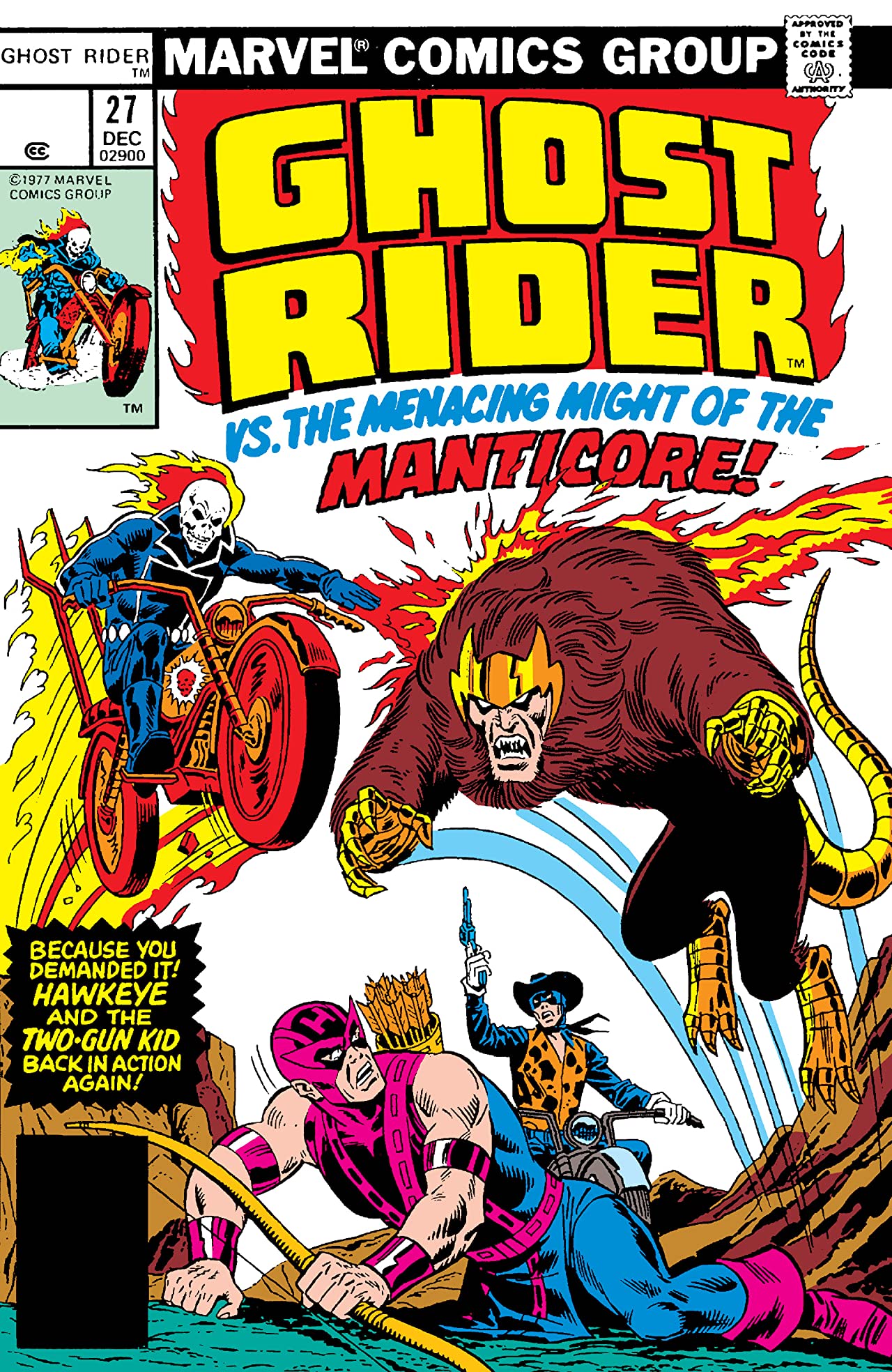 Ghost Rider (1973) #27 cover