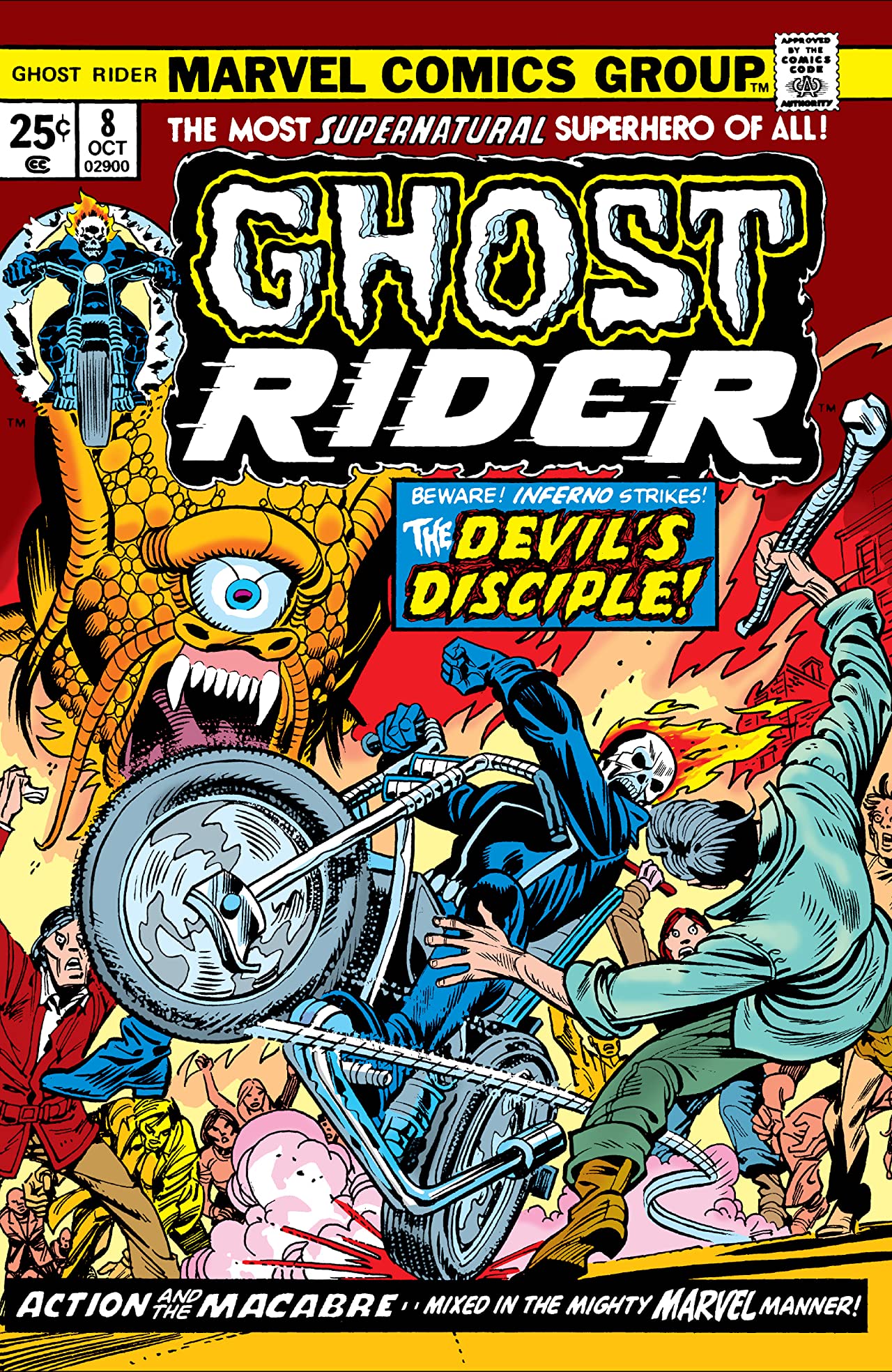 Ghost Rider (1973) #8 cover