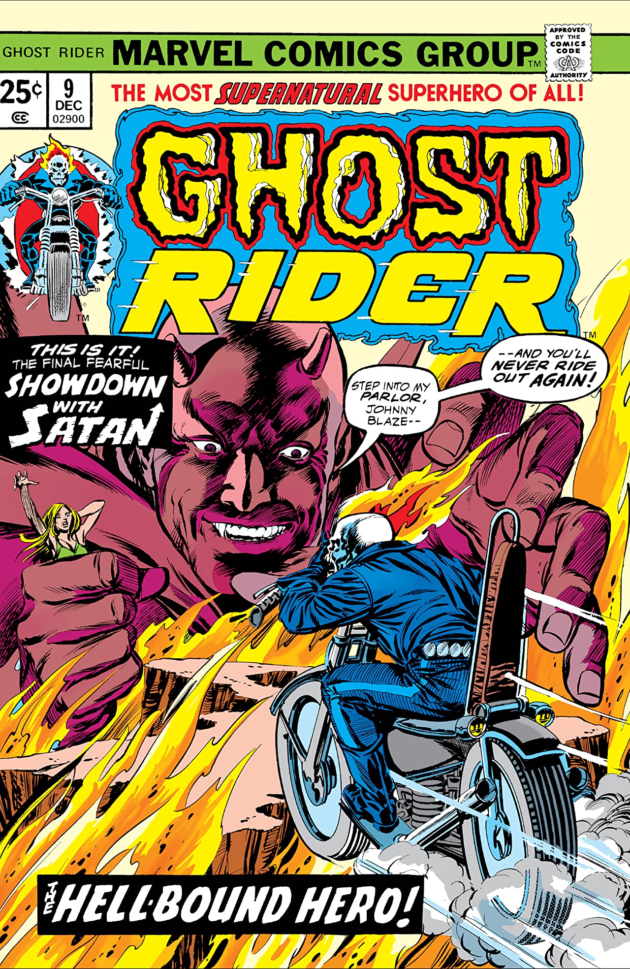 Ghost Rider (1973) #9 cover