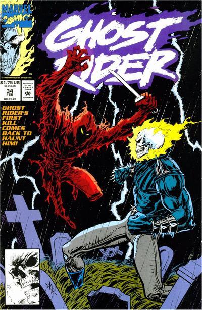 Ghost Rider (1990) #34 cover