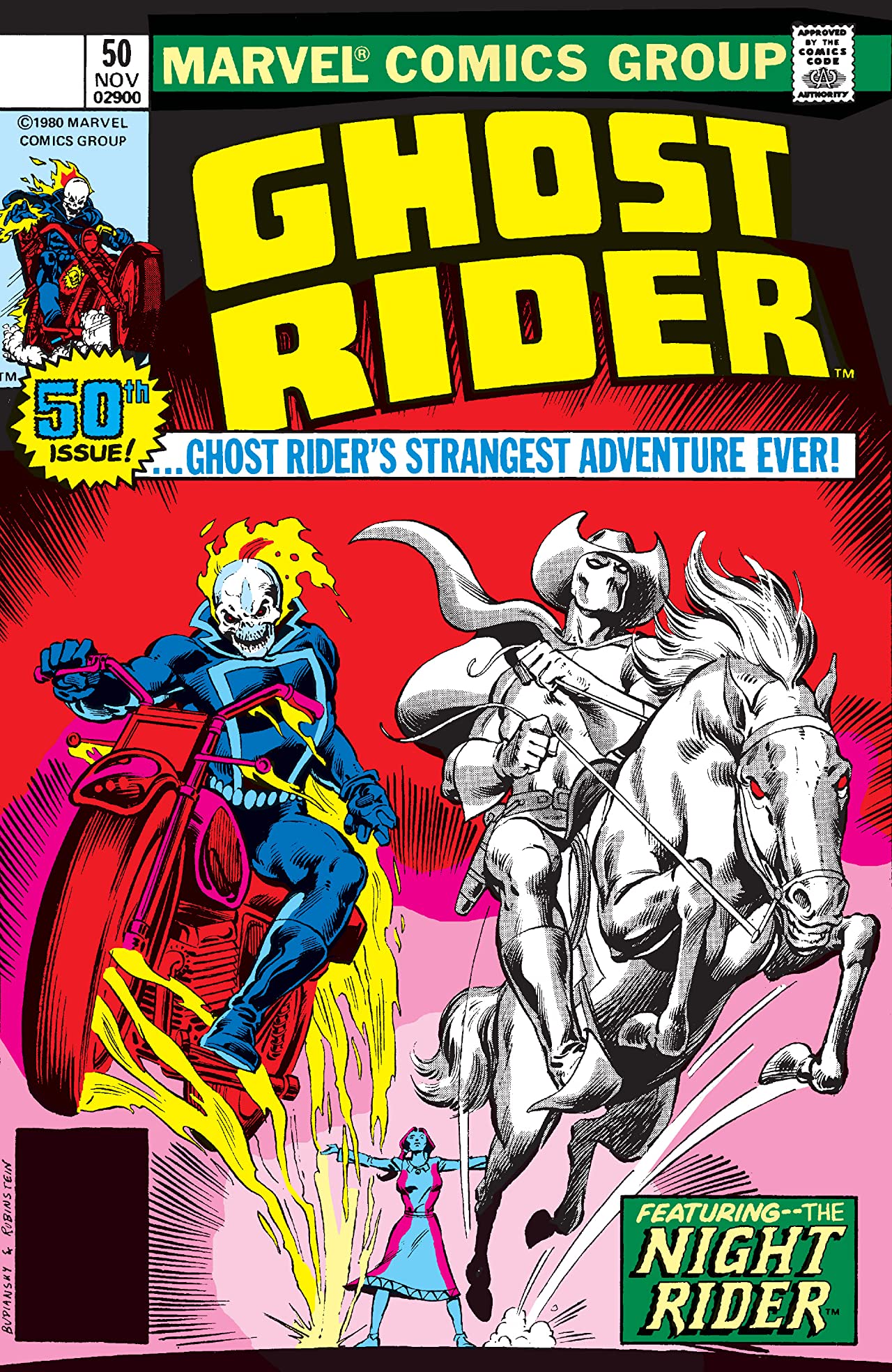 Ghost Rider (1973) #50 cover