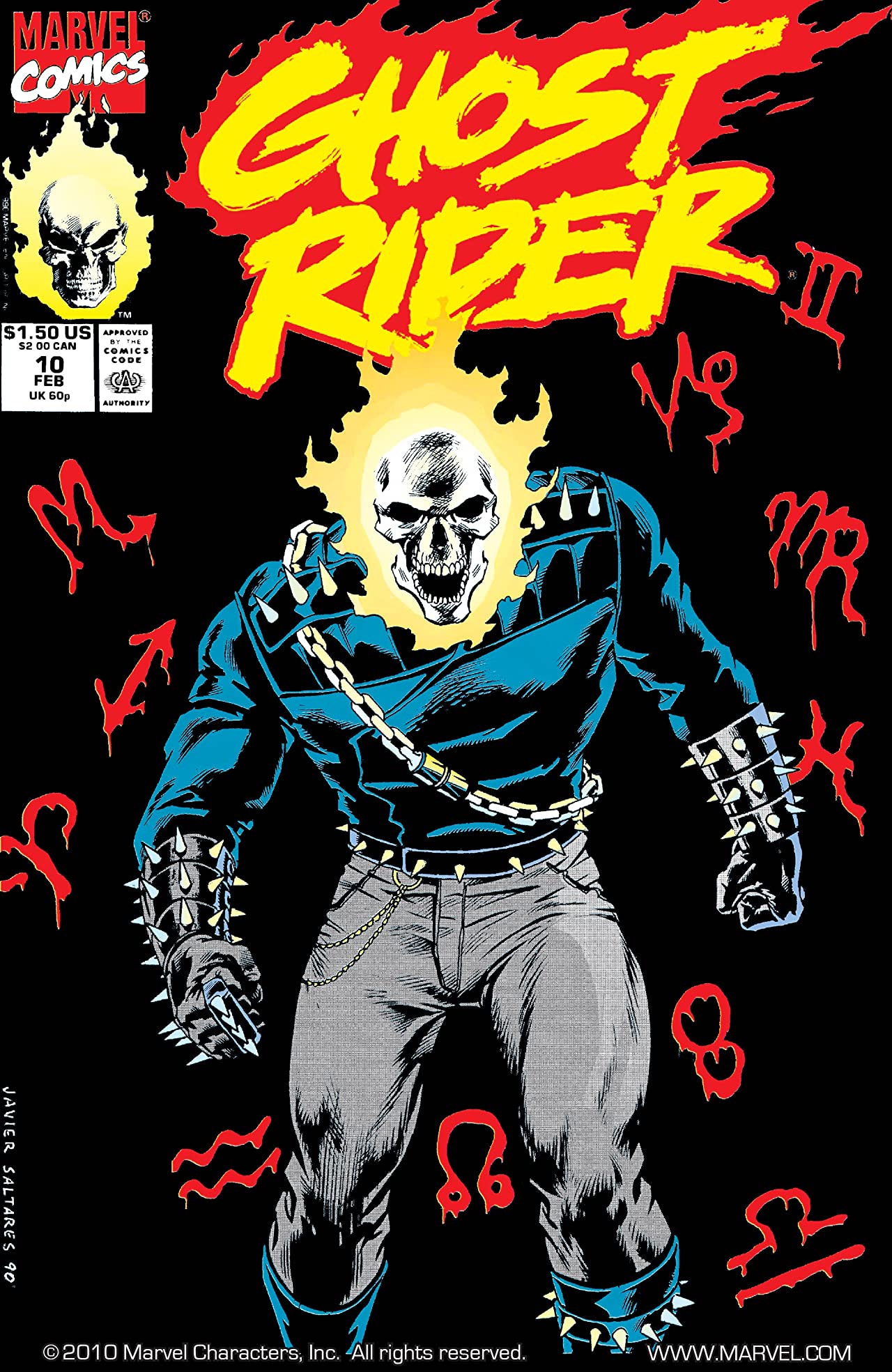 Ghost Rider (1990) #10 cover