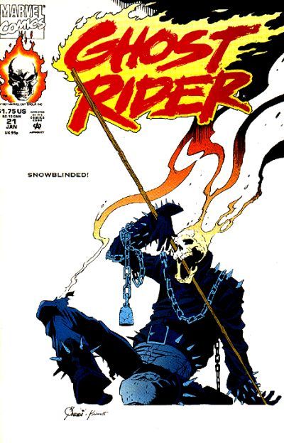 Ghost Rider (1990) #21 cover