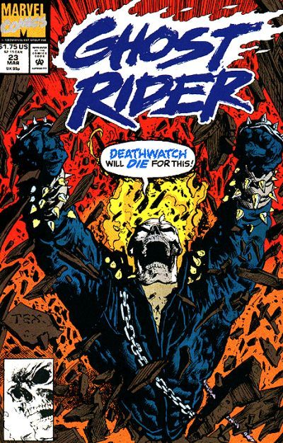 Ghost Rider (1990) #23 cover