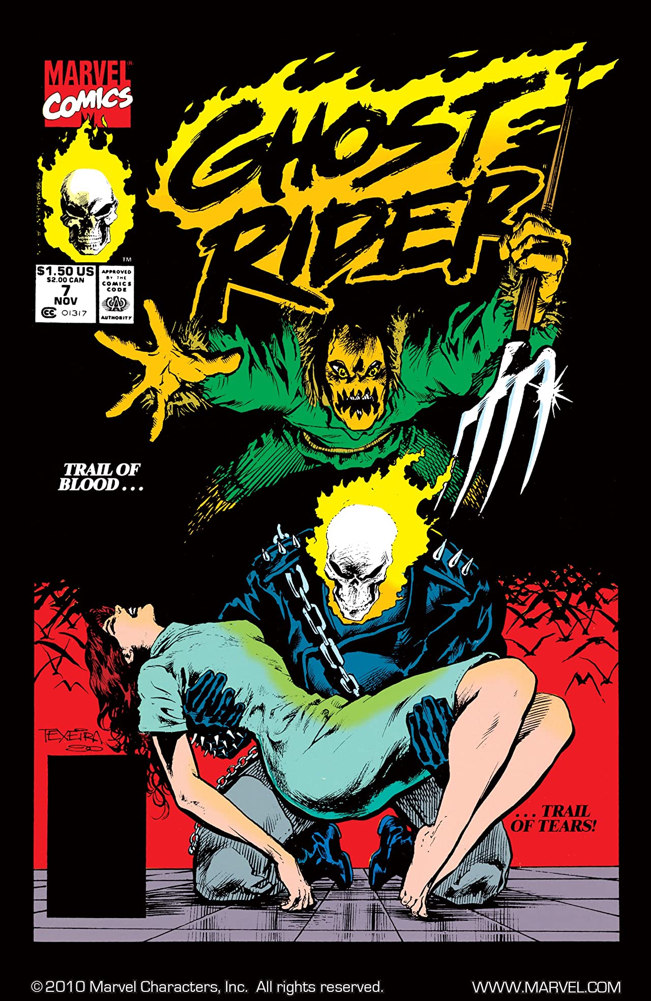 Ghost Rider (1990) #7 cover