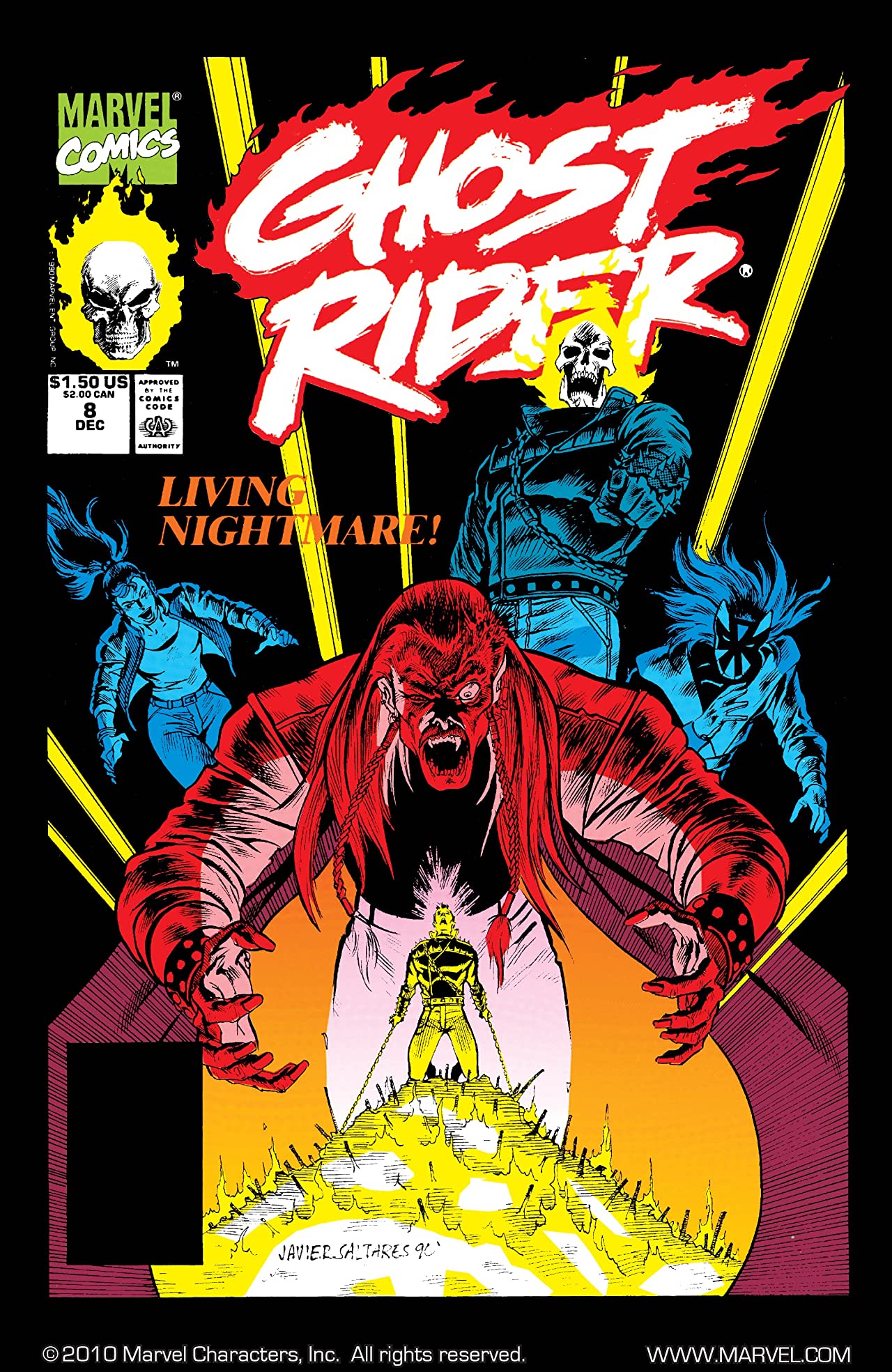 Ghost Rider (1990) #8 cover
